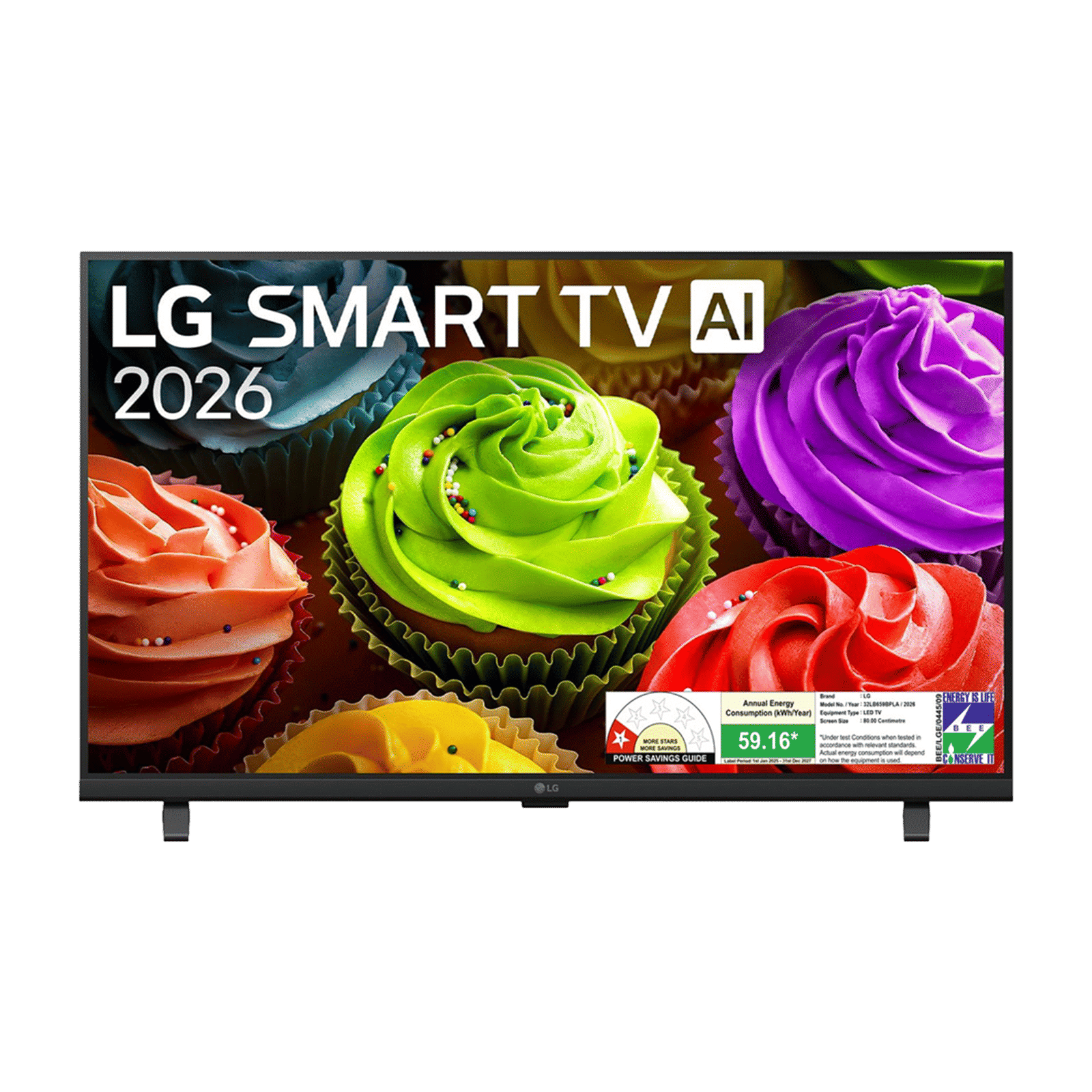 LG LB659 81.28 cm (32 inch) HD LED Smart webOS TV with AI Magic Remote & Dynamic Tone Mapping (2026 Model)_1