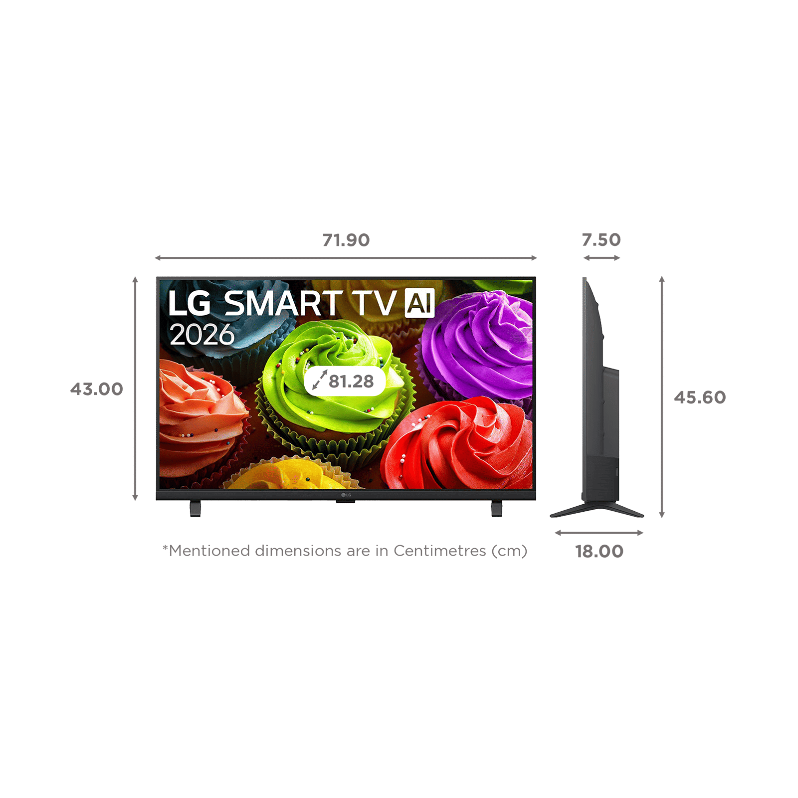 LG LB659 81.28 cm (32 inch) 1 Star HD LED Smart webOS TV with AI Magic Remote & Dynamic Tone Mapping (2026 Model)_2