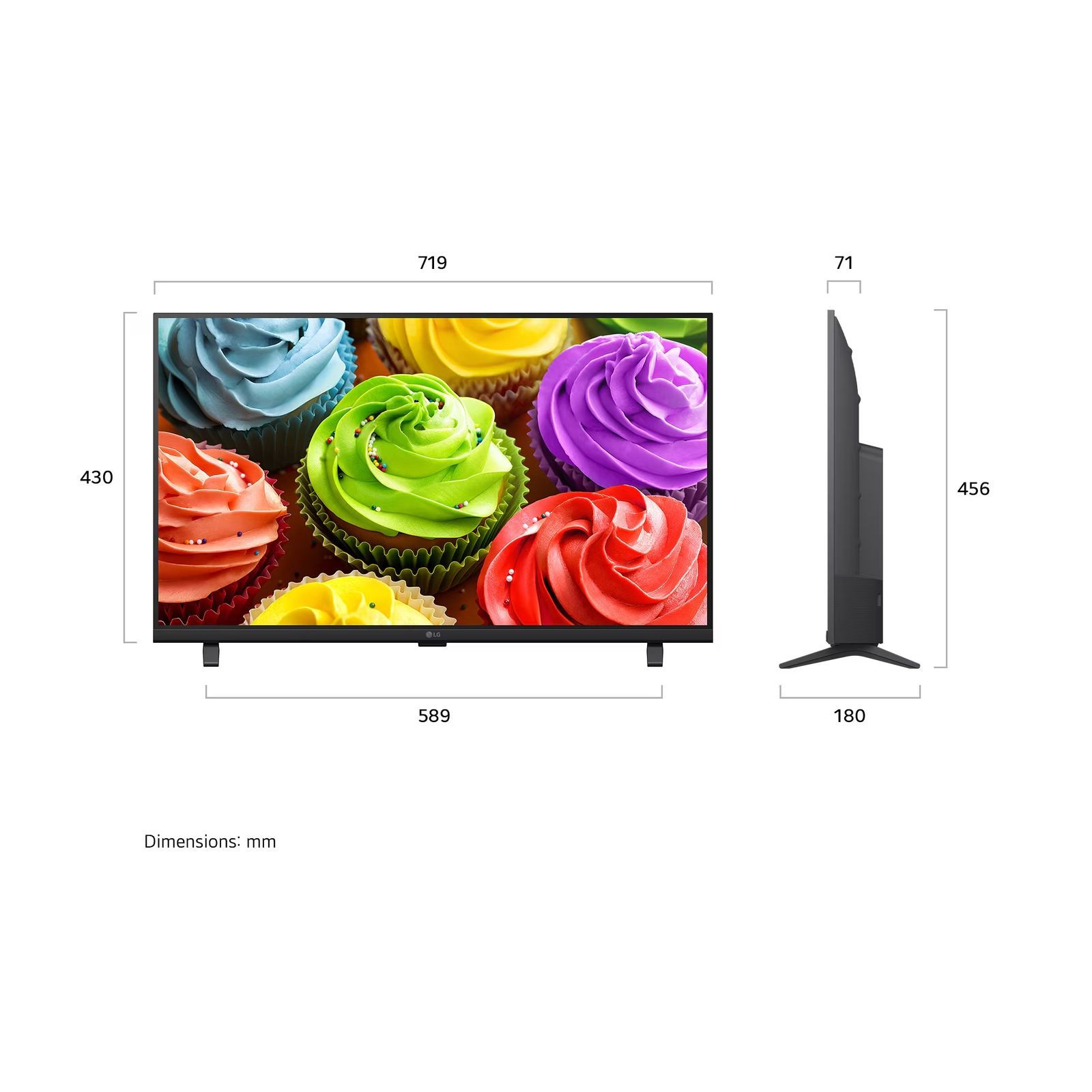 LG LB653 81.28 cm (32 inch) HD LED Smart webOS TV with AI Magic Remote & Dynamic Tone Mapping  (2026 model)_4