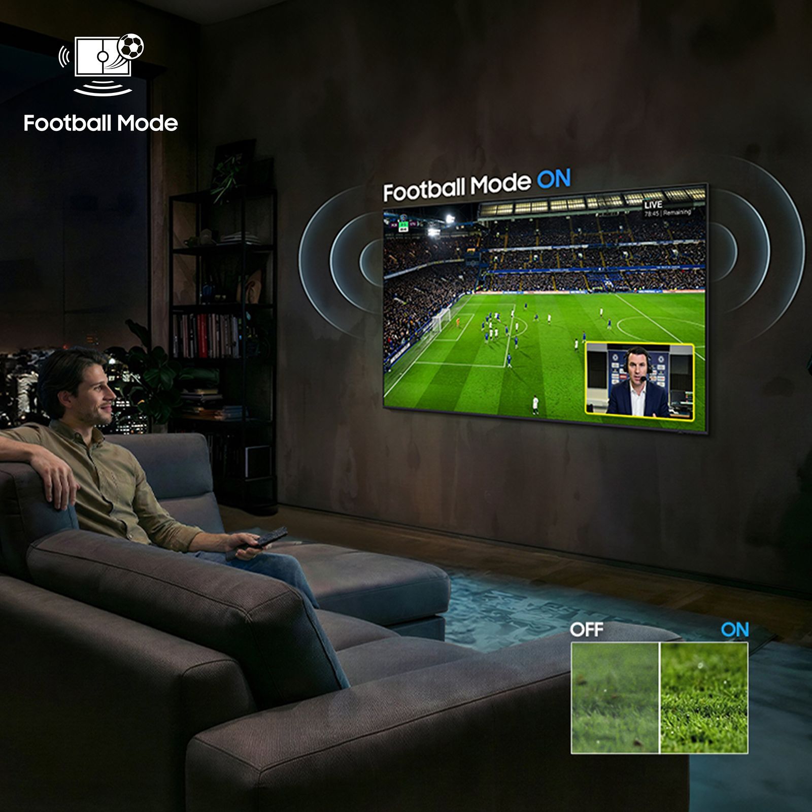 SAMSUNG M71H 109 cm (43 inch) 4K Ultra HD Mini LED Smart Tizen TV with Voice Assistant (2026 Model)_8