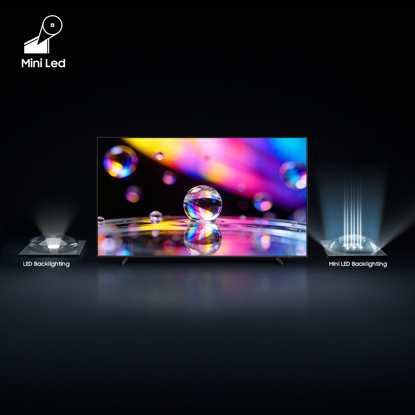 SAMSUNG M71H 109 cm (43 inch) 4K Ultra HD Mini LED Smart Tizen TV with Voice Assistant (2026 Model)_9