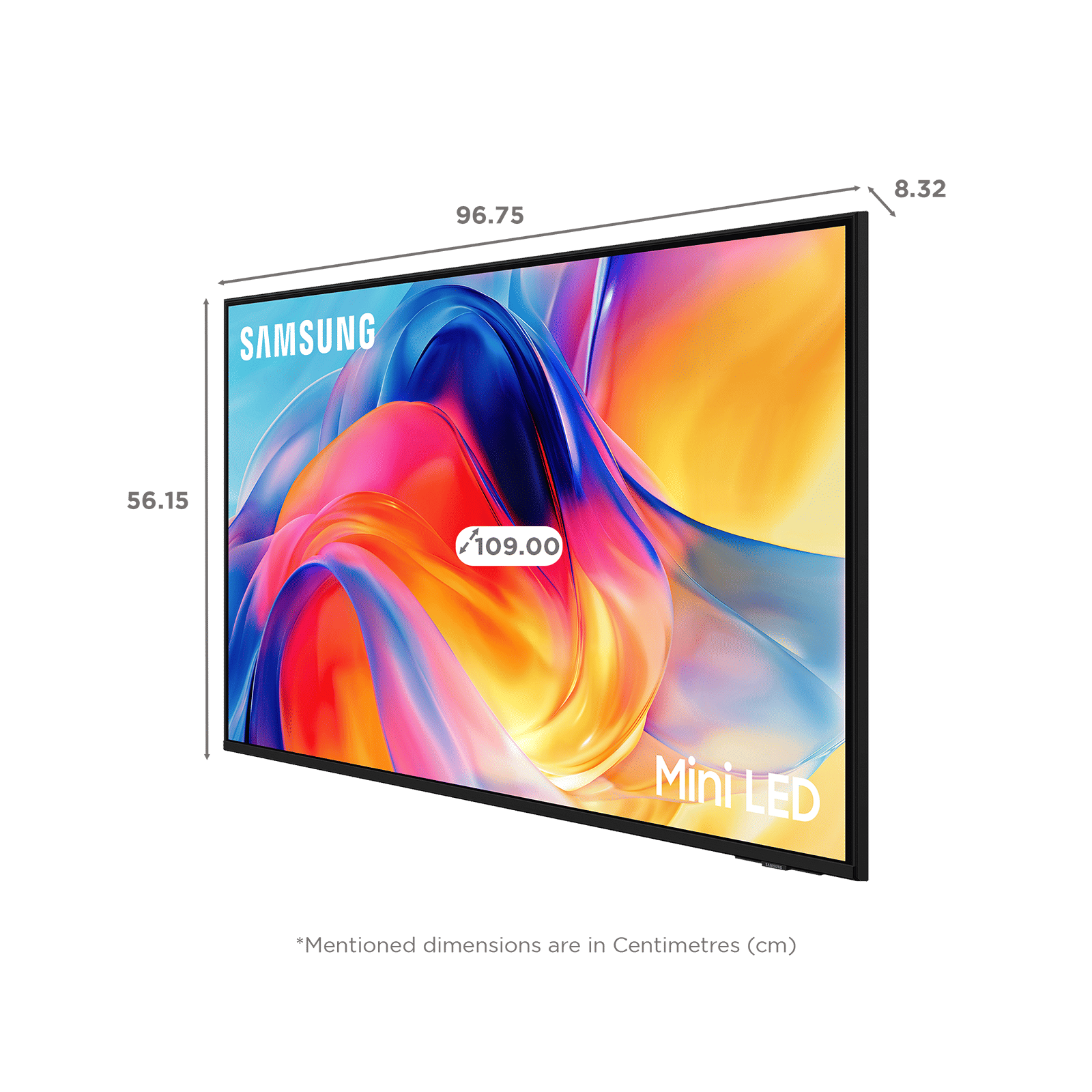SAMSUNG M71H 109 cm (43 inch) 4K Ultra HD Mini LED Smart Tizen TV with Voice Assistant (2026 Model)_2