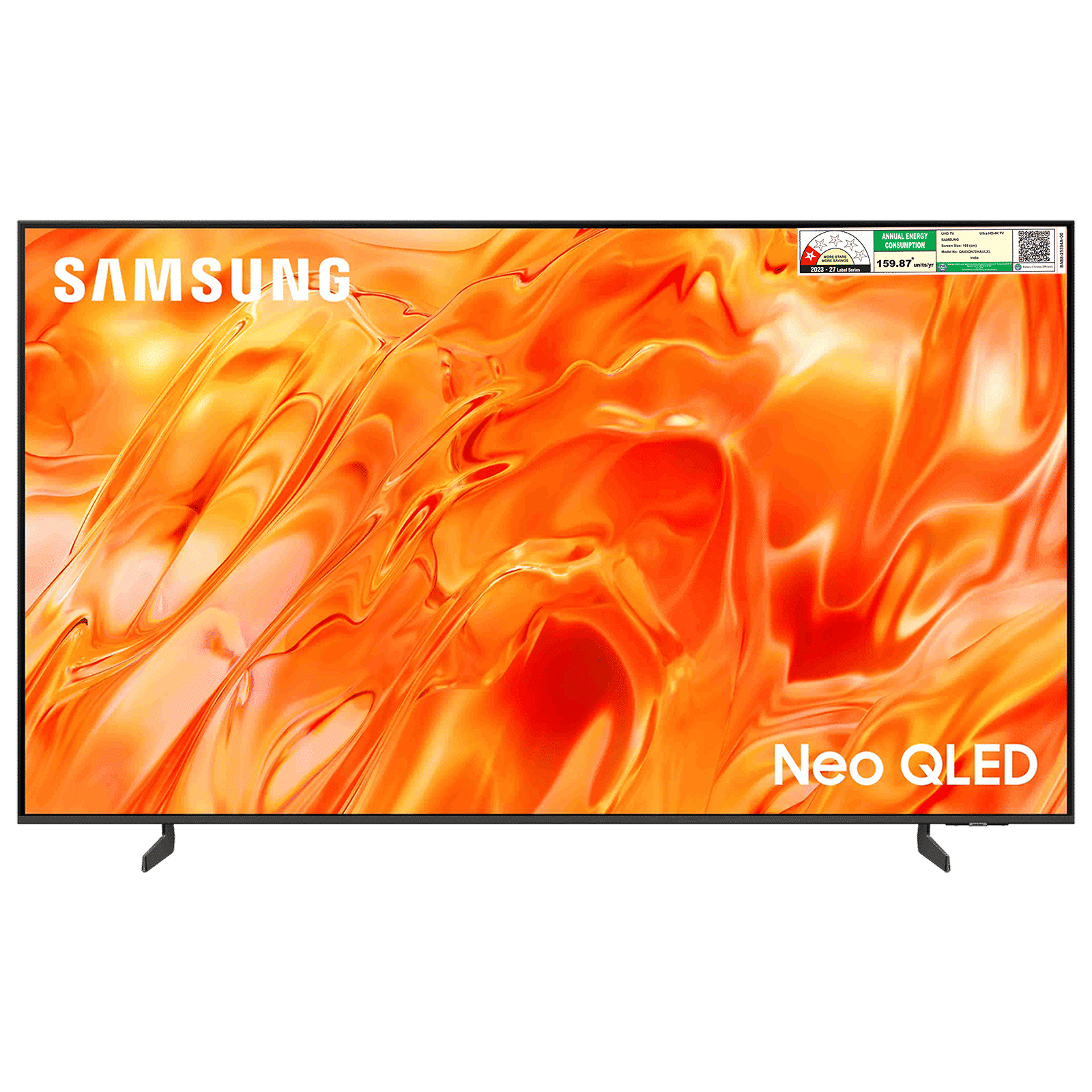 SAMSUNG QN70H 109 cm (43 inch) 4K Ultra HD Quantum Mini-LED Neo QLED Smart Tizen TV with Samsung Vision AI Companion (2026 model)_1