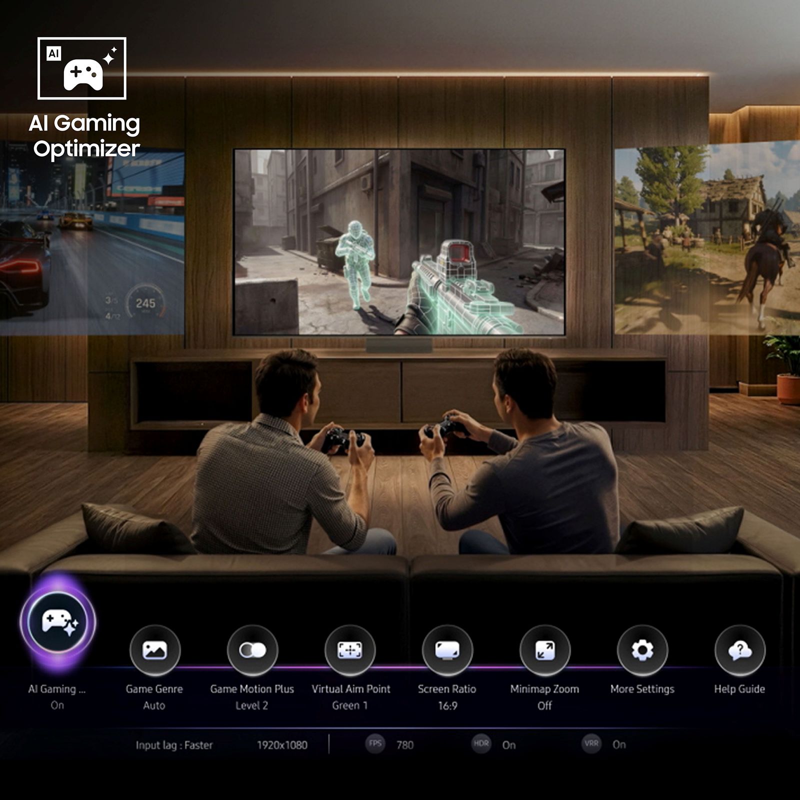 SAMSUNG QN70H 109 cm (43 inch) 4K Ultra HD Quantum Mini-LED Neo QLED Smart Tizen TV with Samsung Vision AI Companion (2026 model)_16