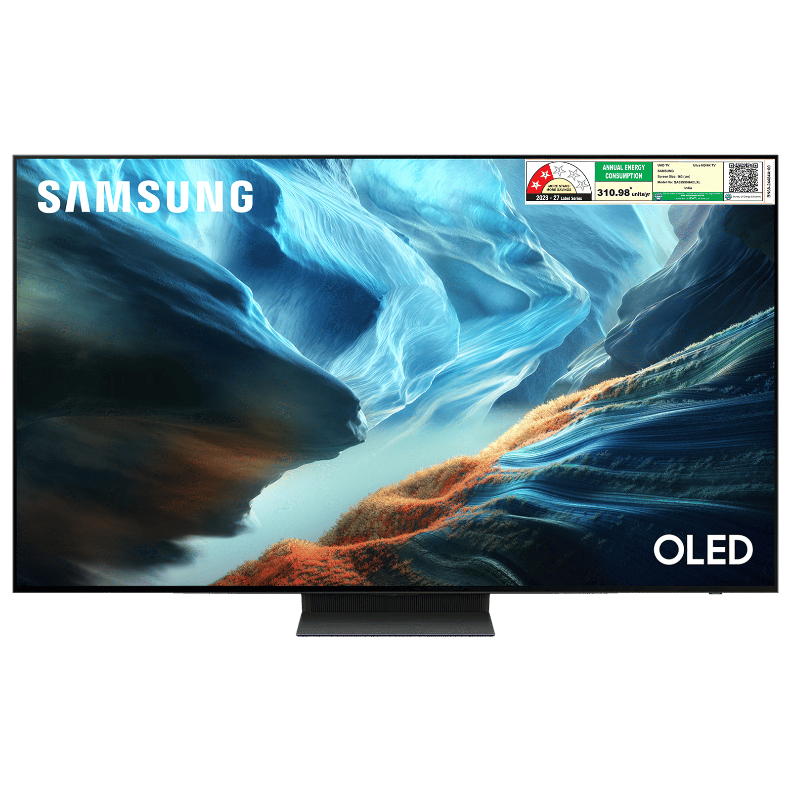 SAMSUNG S90H165 cm (65 inch) OLED 4K Ultra HD Smart Tizen TV with Google Voice Assistant_1