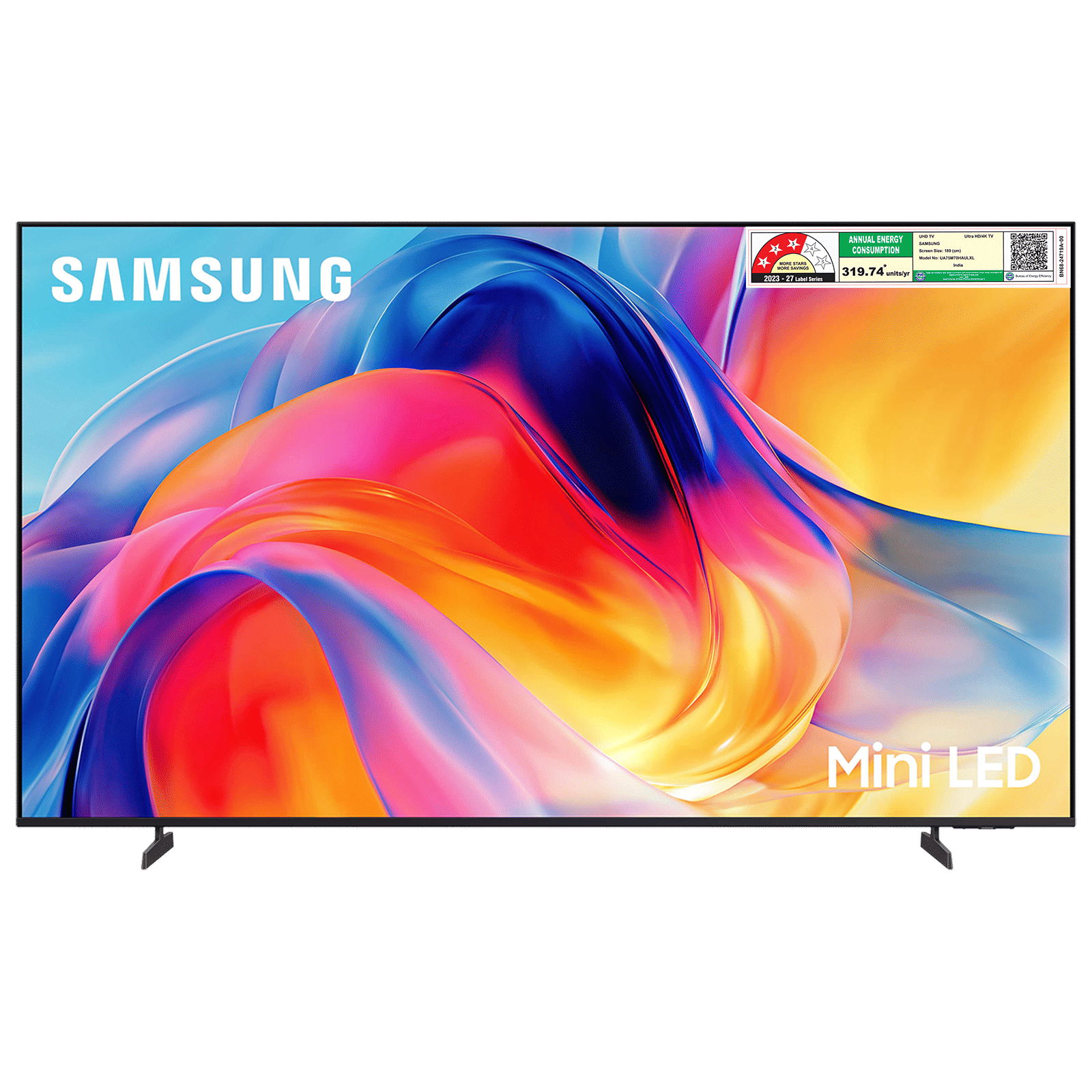SAMSUNG M70H 190 cm (75 inch) 4K Ultra HD Mini LED Smart Tizen TV with Voice Assistant (2026 Model) SAMSUNG M70H 190 cm (75 inch) 4K Ultra HD Mini LED Smart Tizen TV with Voice Assistant (2026 Model)_1
