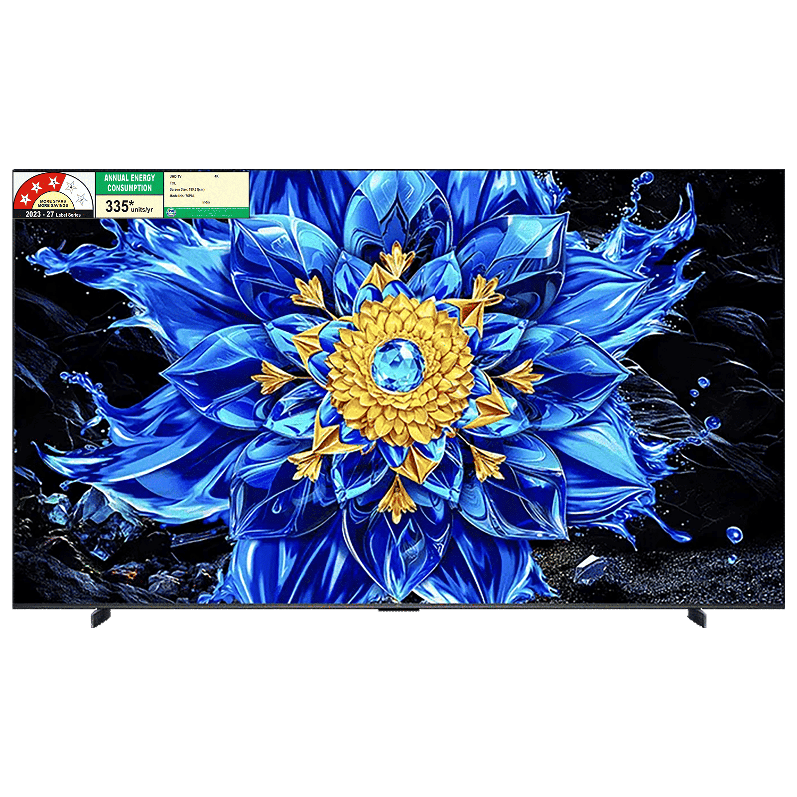 TCL P Series 190.5 cm (75 inch) 3 Star QD-Mini LED Dimming & QLED 4K Super Ultra HD Smart Google TV with Google Voice Assistant (2026 Model) TCL P Series 190.5 cm (75 inch) 3 Star QD-Mini LED Dimming & QLED 4K Super Ultra HD Smart Google TV with Google Voice Assistant (2026 Model)_1