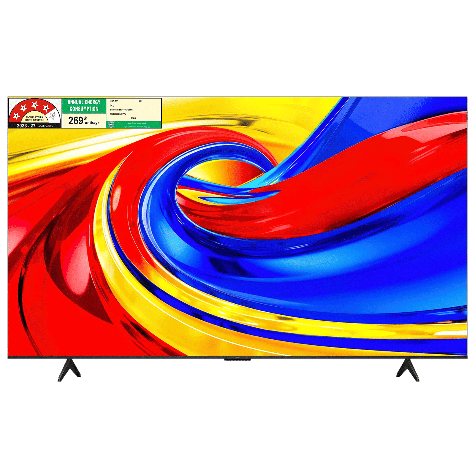 TCL P series 190.5cm (75 inch) 4 Star QLED 4K Super Ultra HD Smart Google TV with Google Voice Assistant (2026 Model) TCL P series 190.5cm (75 inch) 4 Star QLED 4K Super Ultra HD Smart Google TV with Google Voice Assistant (2026 Model)_1