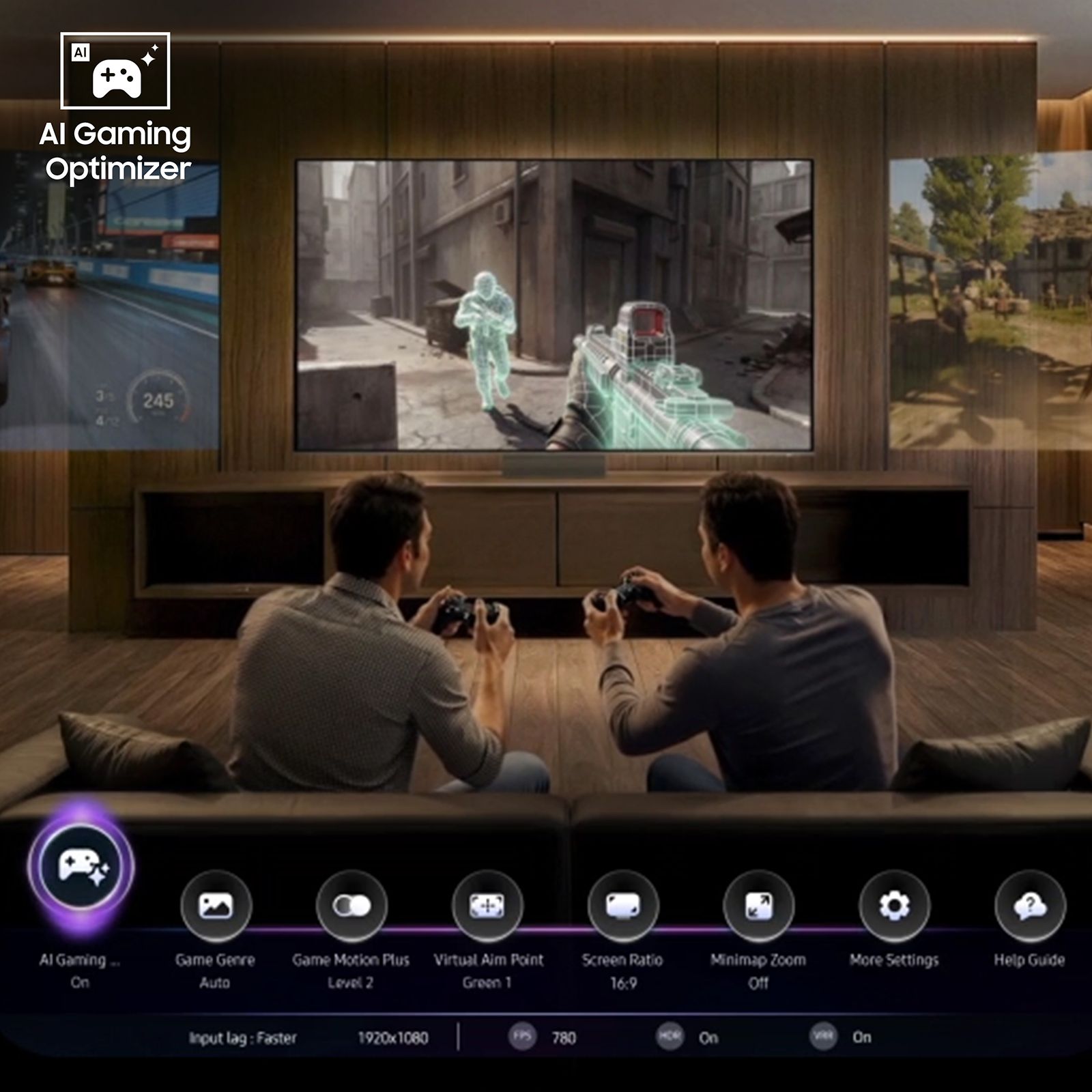 SAMSUNG S95H 195 cm (77 inch) OLED 4K Ultra HD Smart Tizen TV with Google Voice Assistant (2026 Model)_16