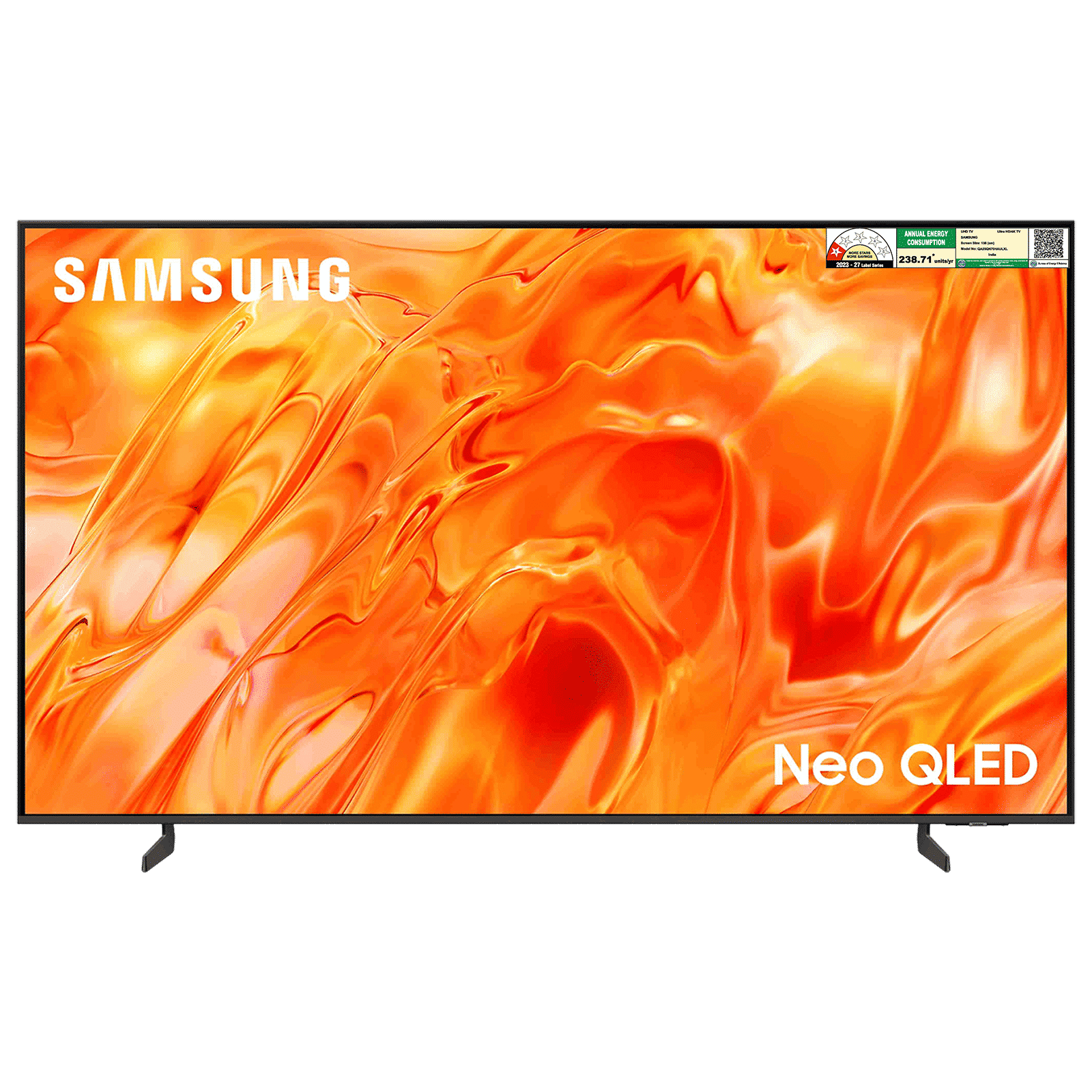 SAMSUNG QN70H 140 cm (55 inch) 4K Ultra HD Neo QLED Smart Tizen TV with Google Voice Assistant (2026 Model)_1