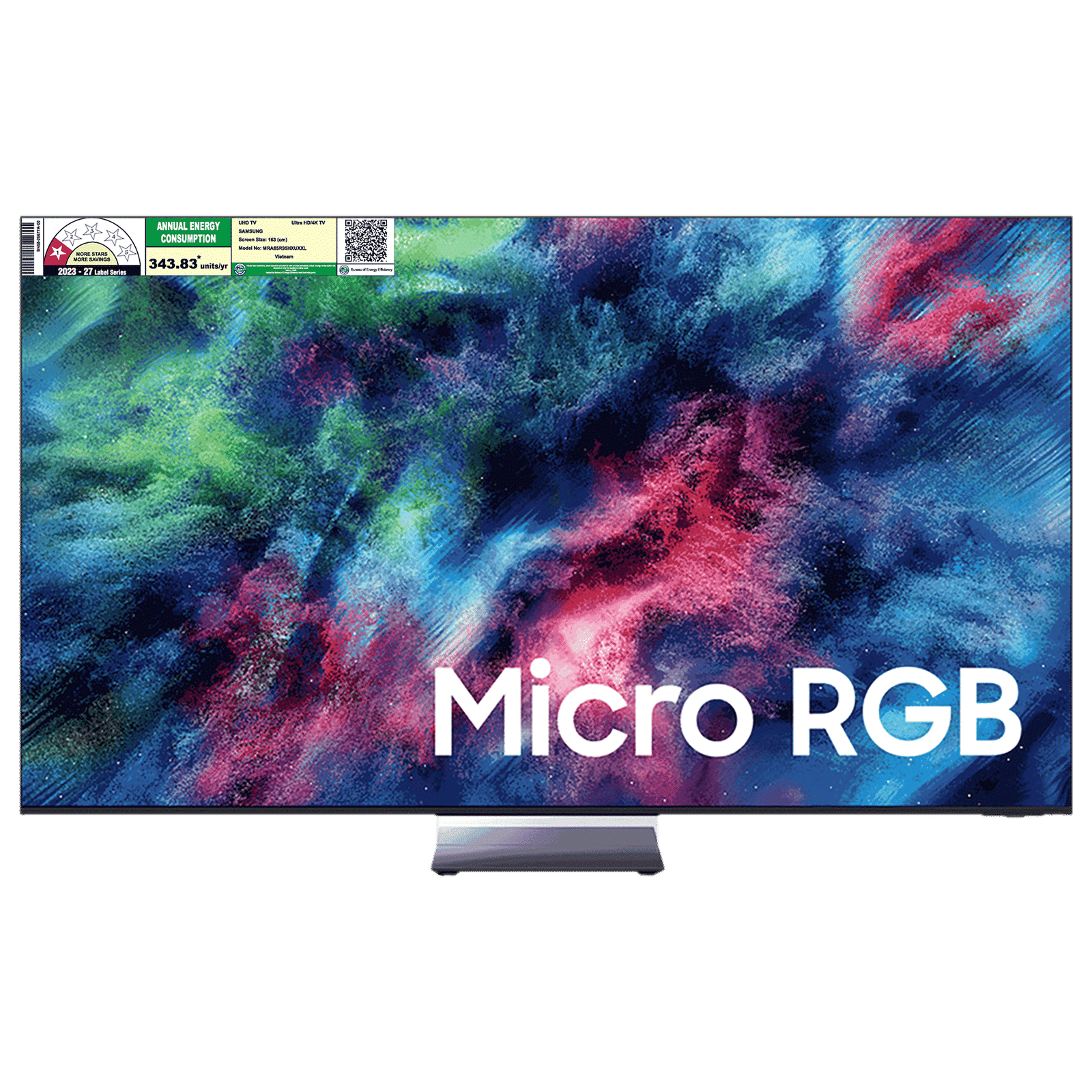 SAMSUNG R95H 165 cm (65 inch) Micro RGB 4K Ultra HD Smart Tizen TV with Voice Assistant (2026 Model)_1
