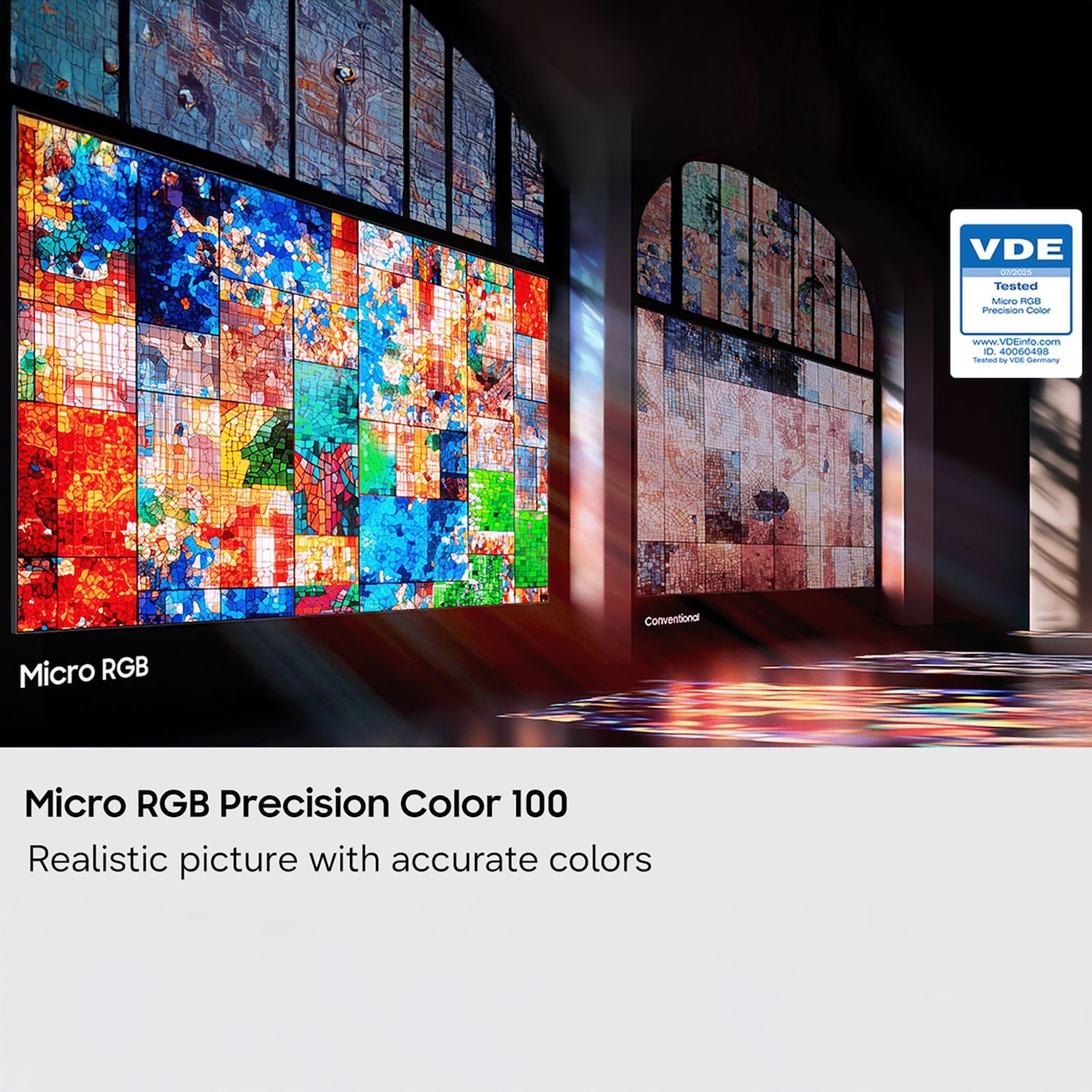 SAMSUNG R95H 165 cm (65 inch) Micro RGB 4K Ultra HD Smart Tizen TV with Voice Assistant (2026 Model)_7