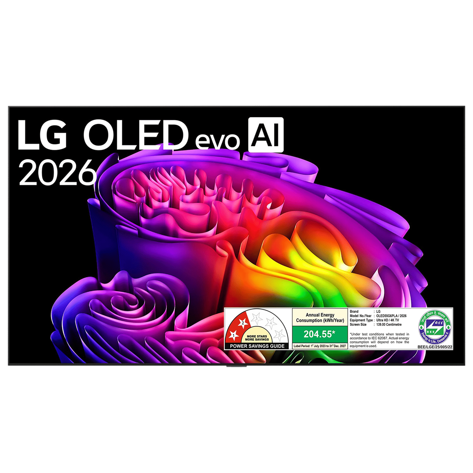 LG evo AI 140 cm (55 inch) OLED 4K Ultra HD Smart webOS TV with Intelligent Voice Recognition (2026 model) LG evo AI 140 cm (55 inch) OLED 4K Ultra HD Smart webOS TV with Intelligent Voice Recognition (2026 model)_1