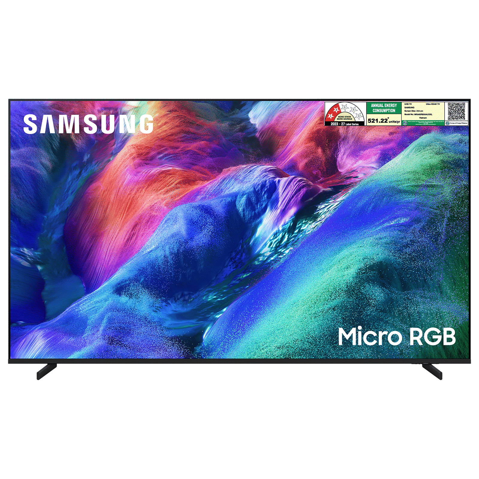 SAMSUNG R85H 215 cm (85 inch) Micro RGB 4K Ultra HD Smart Tizen TV with Google Voice Assistant (2026 Model)_1