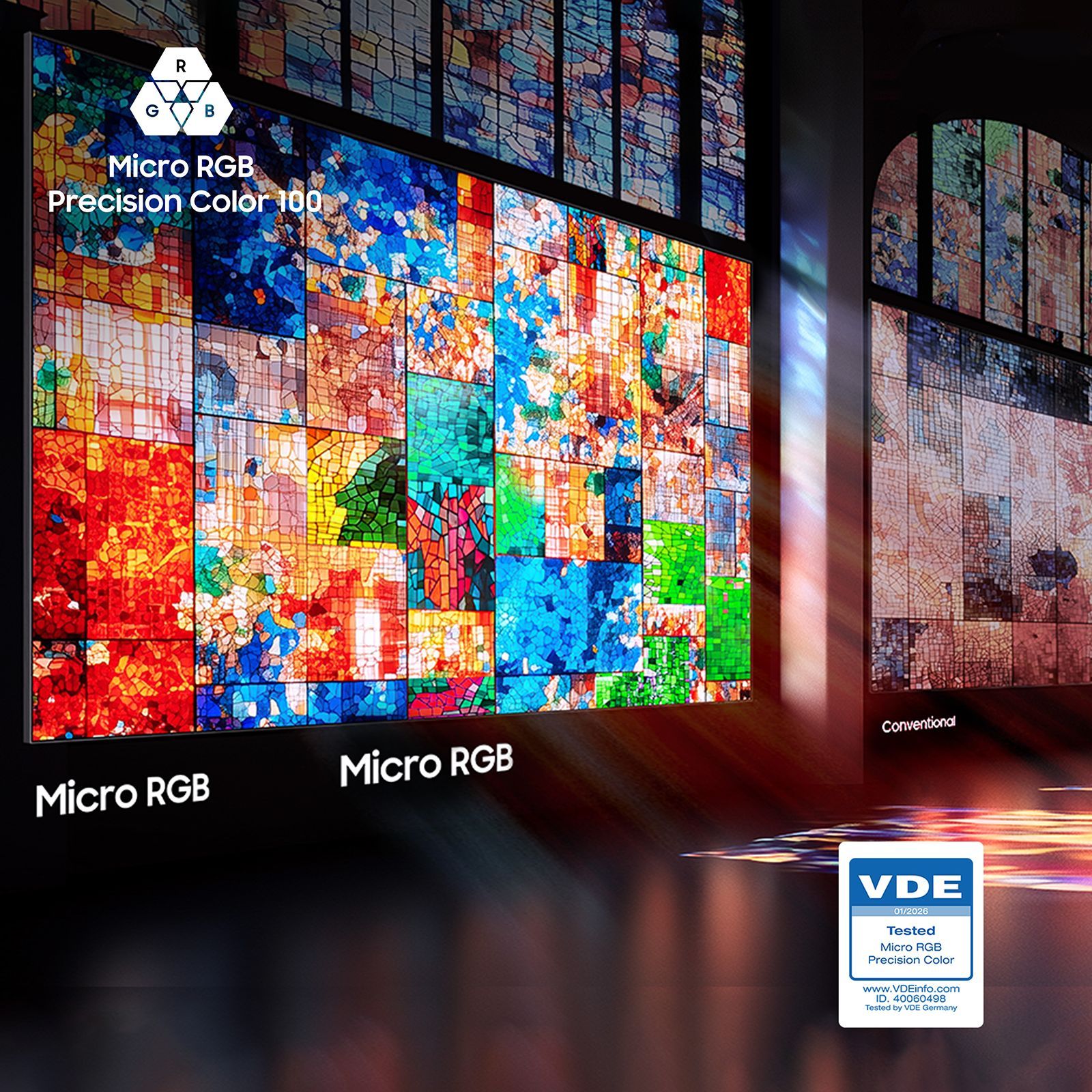 SAMSUNG R85H 215 cm (85 inch) Micro RGB 4K Ultra HD Smart Tizen TV with Google Voice Assistant (2026 Model)_11