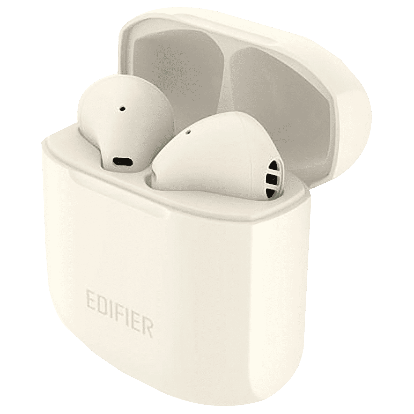 EDIFIER TWS200 Truly Wireless Earbuds With Active Noise Cancellation ( 13mm LCP Diaphragm, Ivory)_1