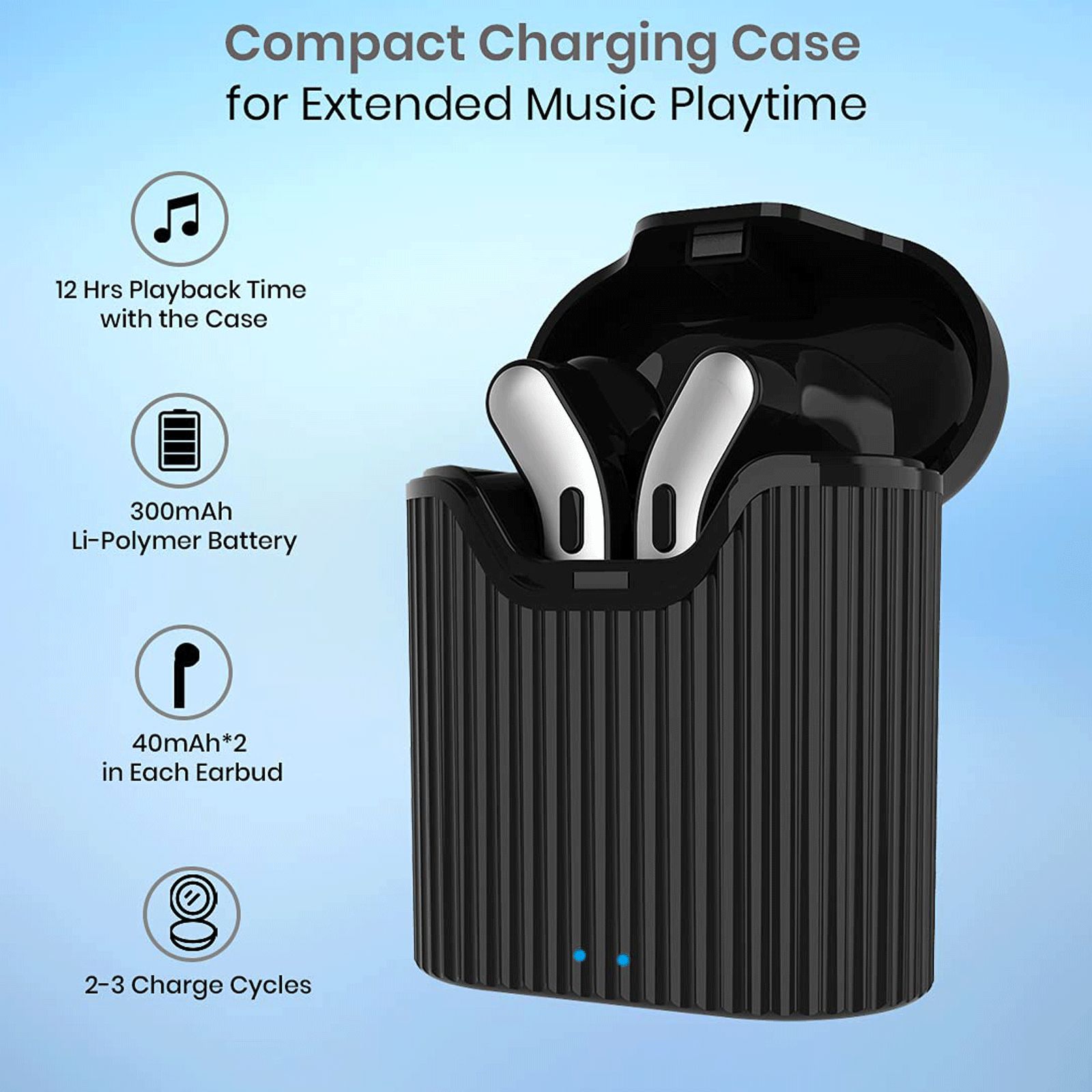 pTron Basspods 481 140317961 In-Ear Passive Noise Cancellation Truly Wireless Earbuds with Mic (Bluetooth 5.0, Hi-Fi Stereo Sound, Black/Silver) pTron Basspods 481 140317961 In-Ear Passive Noise Cancellation Truly Wireless Earbuds with Mic (Bluetooth 5.0, Hi-Fi Stereo Sound, Black/Silver)_9