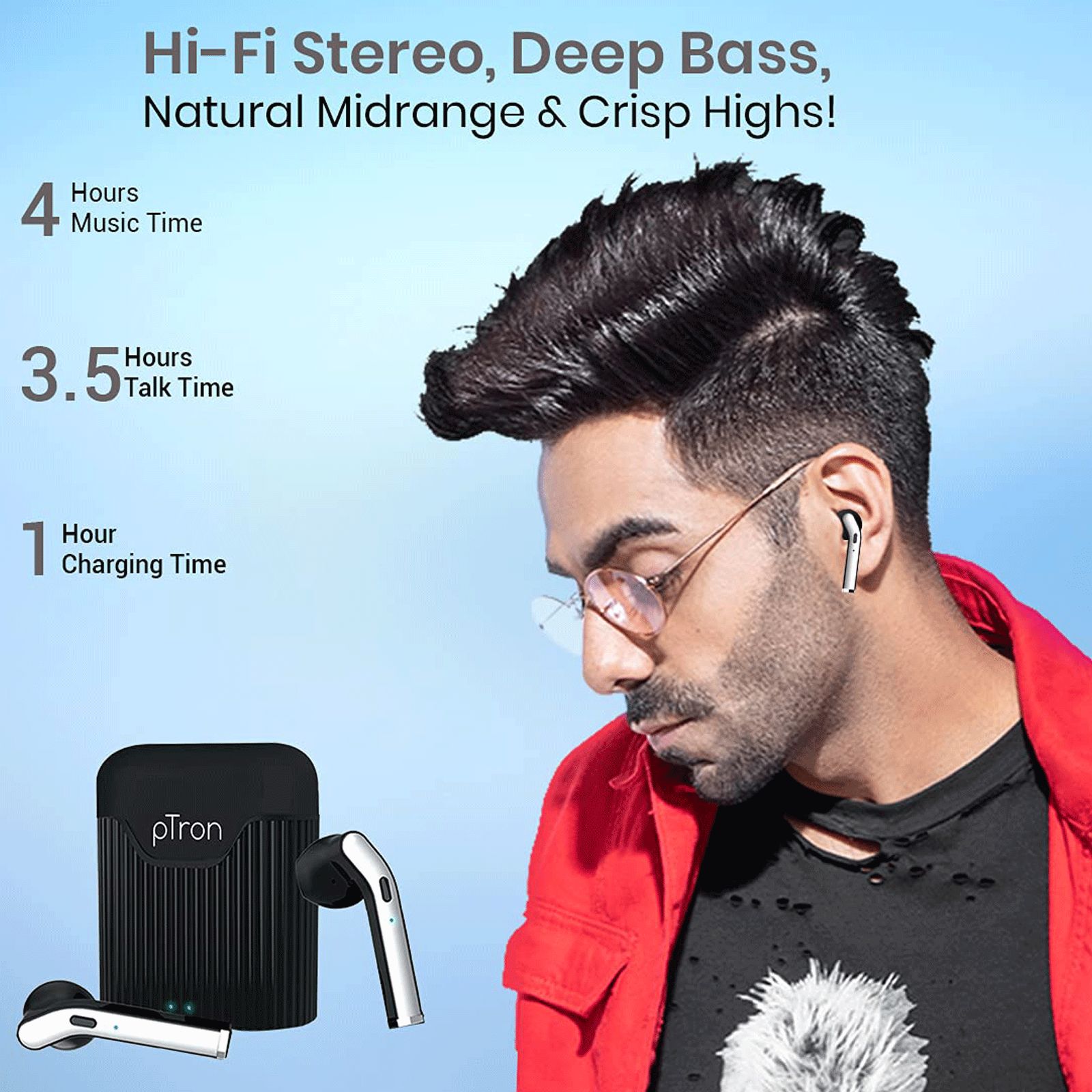 pTron Basspods 481 140317961 In-Ear Passive Noise Cancellation Truly Wireless Earbuds with Mic (Bluetooth 5.0, Hi-Fi Stereo Sound, Black/Silver) pTron Basspods 481 140317961 In-Ear Passive Noise Cancellation Truly Wireless Earbuds with Mic (Bluetooth 5.0, Hi-Fi Stereo Sound, Black/Silver)_6