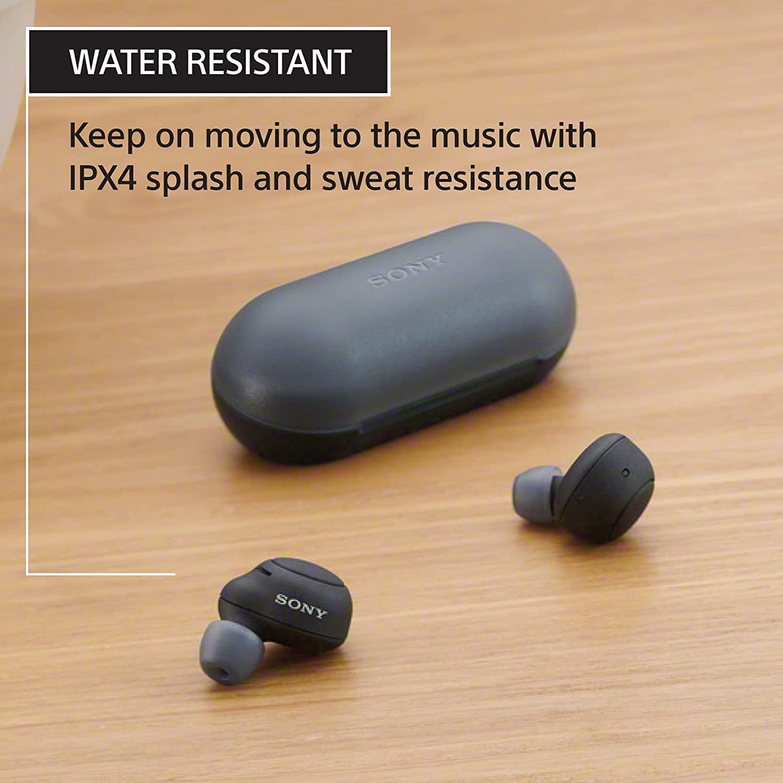 SONY WF-C500 92483281 TWS Earbuds (IPX4 Splashes, Sweat & Water Resistant, 20 Hours Playback, Black)_9