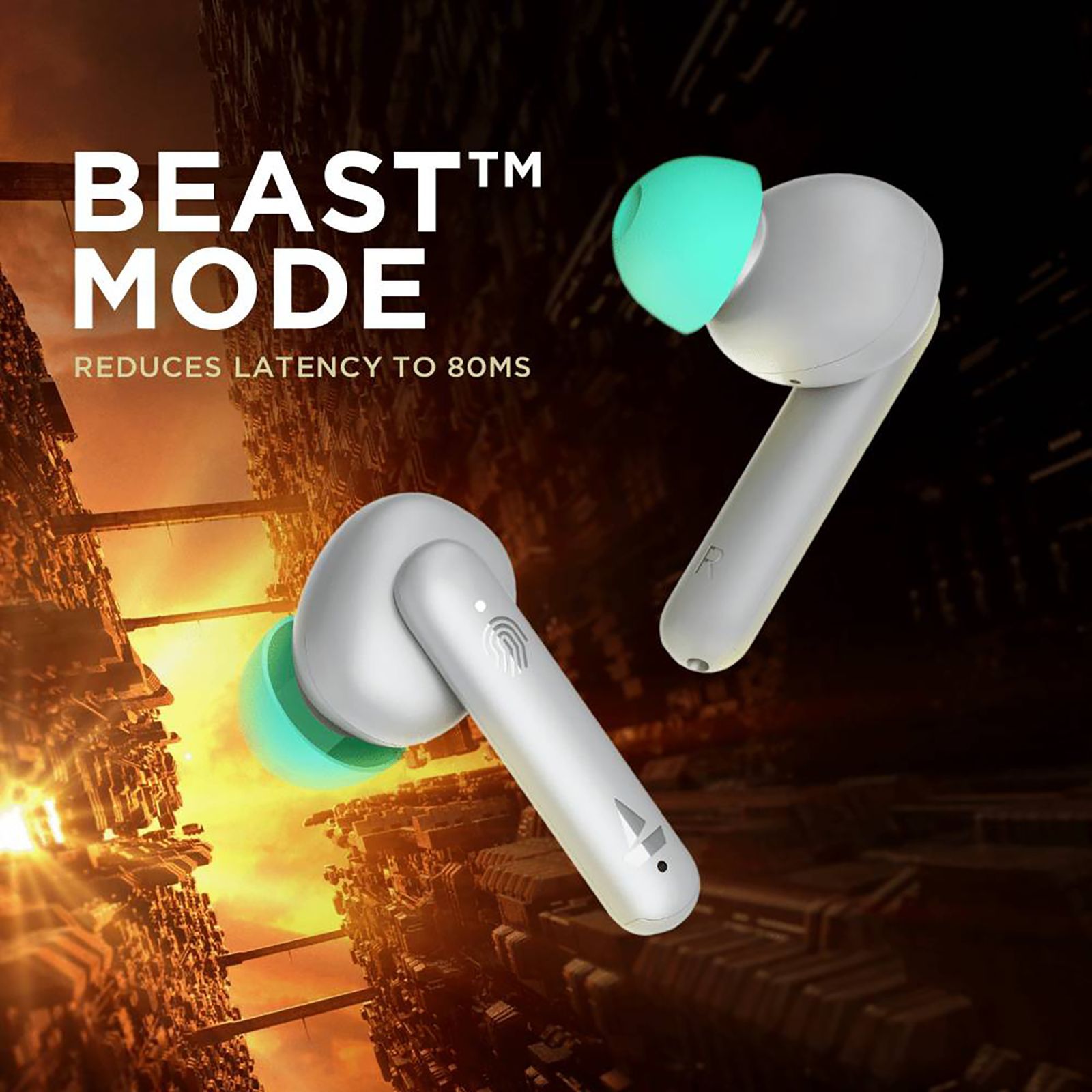 boAt Airdopes 148 TWS Earbuds with Environmental Noise Cancellation (IPX4 Sweat & Water Resistant, 42 Hours Playtime, Cyan Cider) boAt Airdopes 148 TWS Earbuds with Environmental Noise Cancellation (IPX4 Sweat & Water Resistant, 42 Hours Playtime, Cyan Cider)_13
