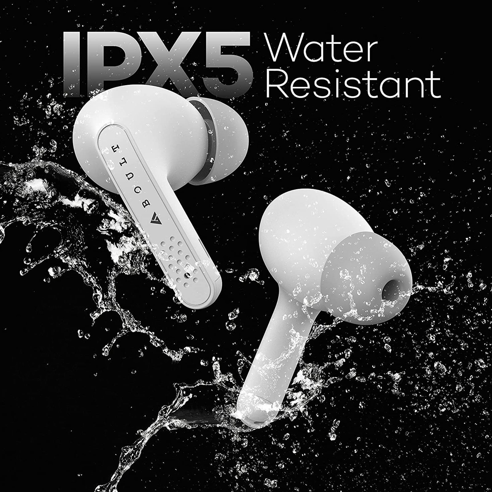 GOBOULT AirBass Propods BA-RD-Propods Truly Wireless Earbuds ( IPX5 Water Resistant, Up to 24 Hours Battery Life, White)_4