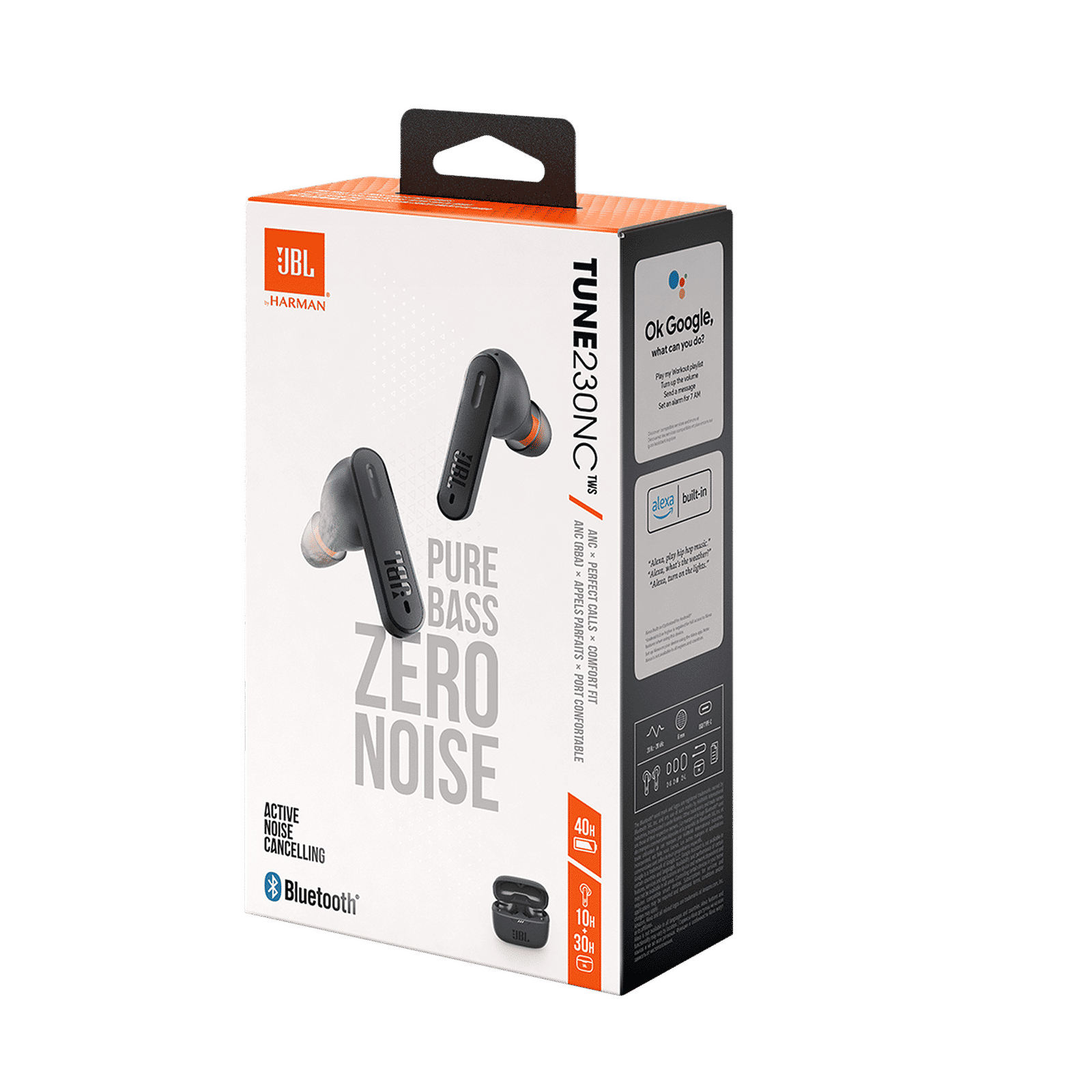 JBL Tune 230NC JBLT230NCTWSBLK TWS Earbuds with Active Noise Cancellation (Sweat & Water Resistant, 40 Hours Playback, Black)_11
