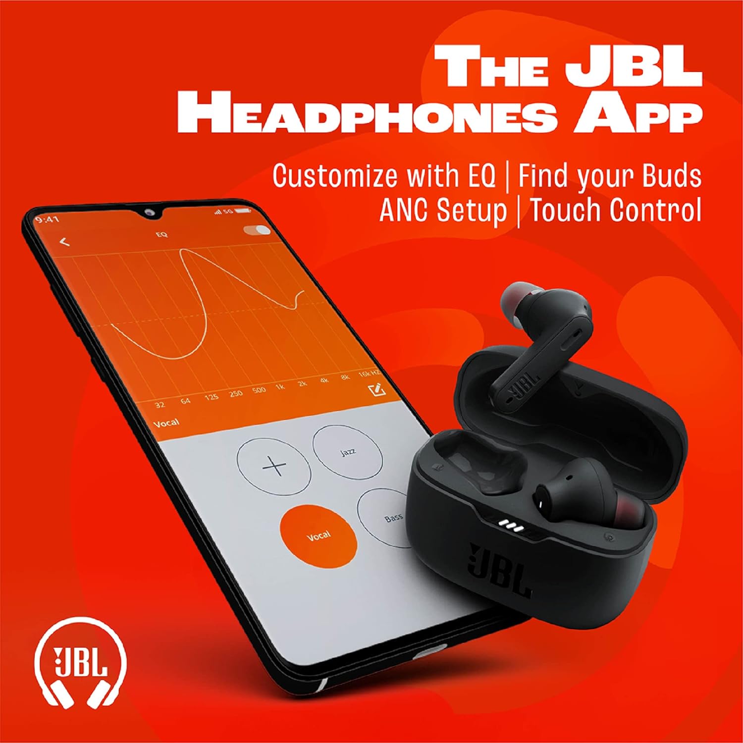 JBL Tune 230NC JBLT230NCTWSBLK TWS Earbuds with Active Noise Cancellation (Sweat & Water Resistant, 40 Hours Playback, Black)_13
