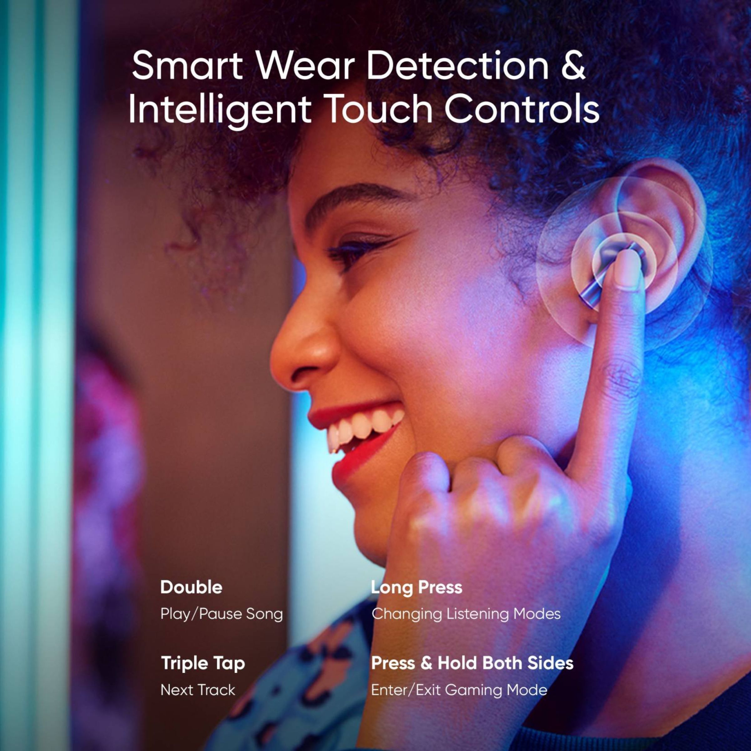 realme Buds Air 3 RMA2105 TWS Earbuds with Active Noise Cancellation (IPX5 Water Resistant, 30 Hours Playtime, Galaxy White) realme Buds Air 3 RMA2105 TWS Earbuds with Active Noise Cancellation (IPX5 Water Resistant, 30 Hours Playtime, Galaxy White)_11