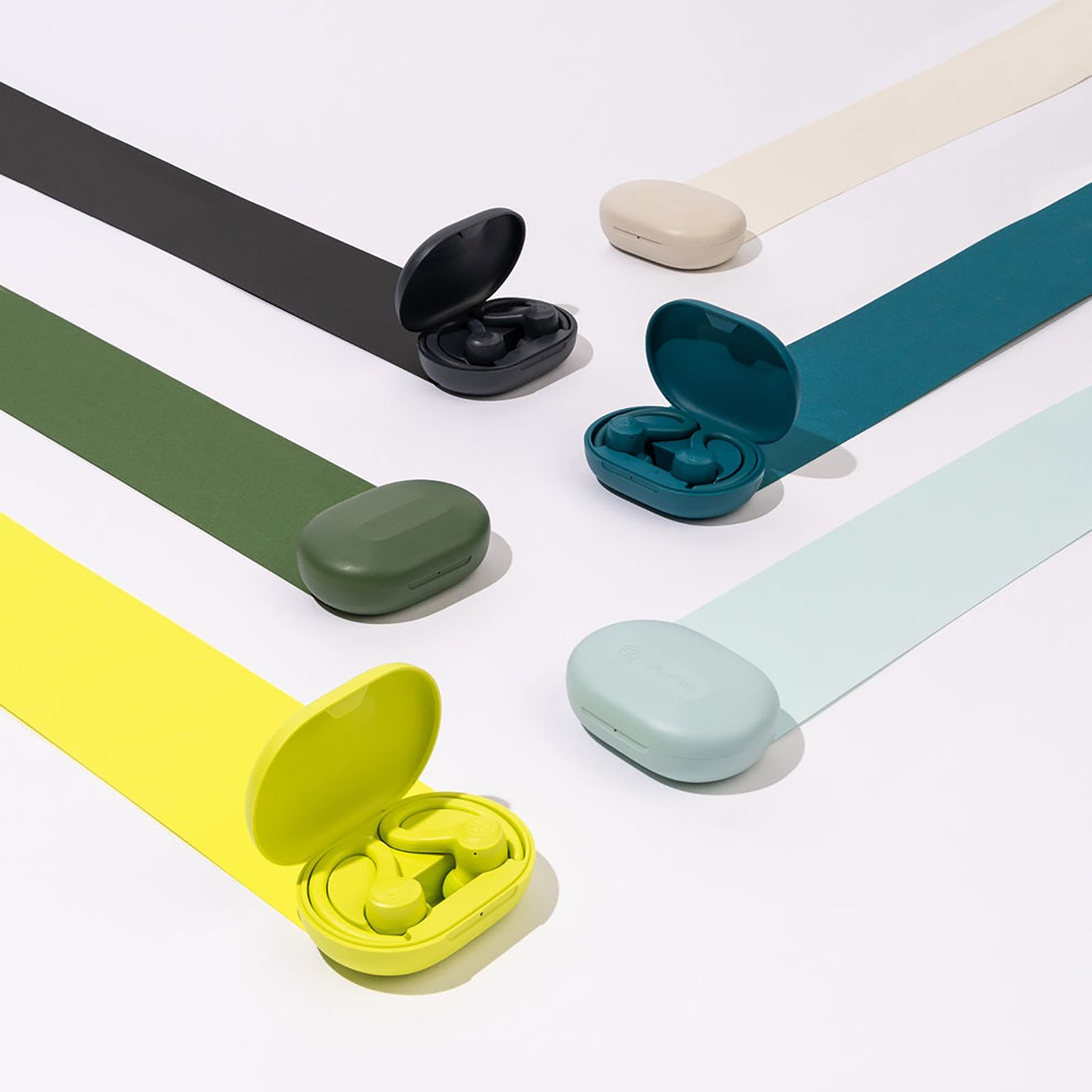 JLAB Go Air Sport IEUEBGAIRSPRTRBLK1 TWS Earbuds (IP55 Water & Sweat Resistant, 32 Hours Playback, Graphite)_15