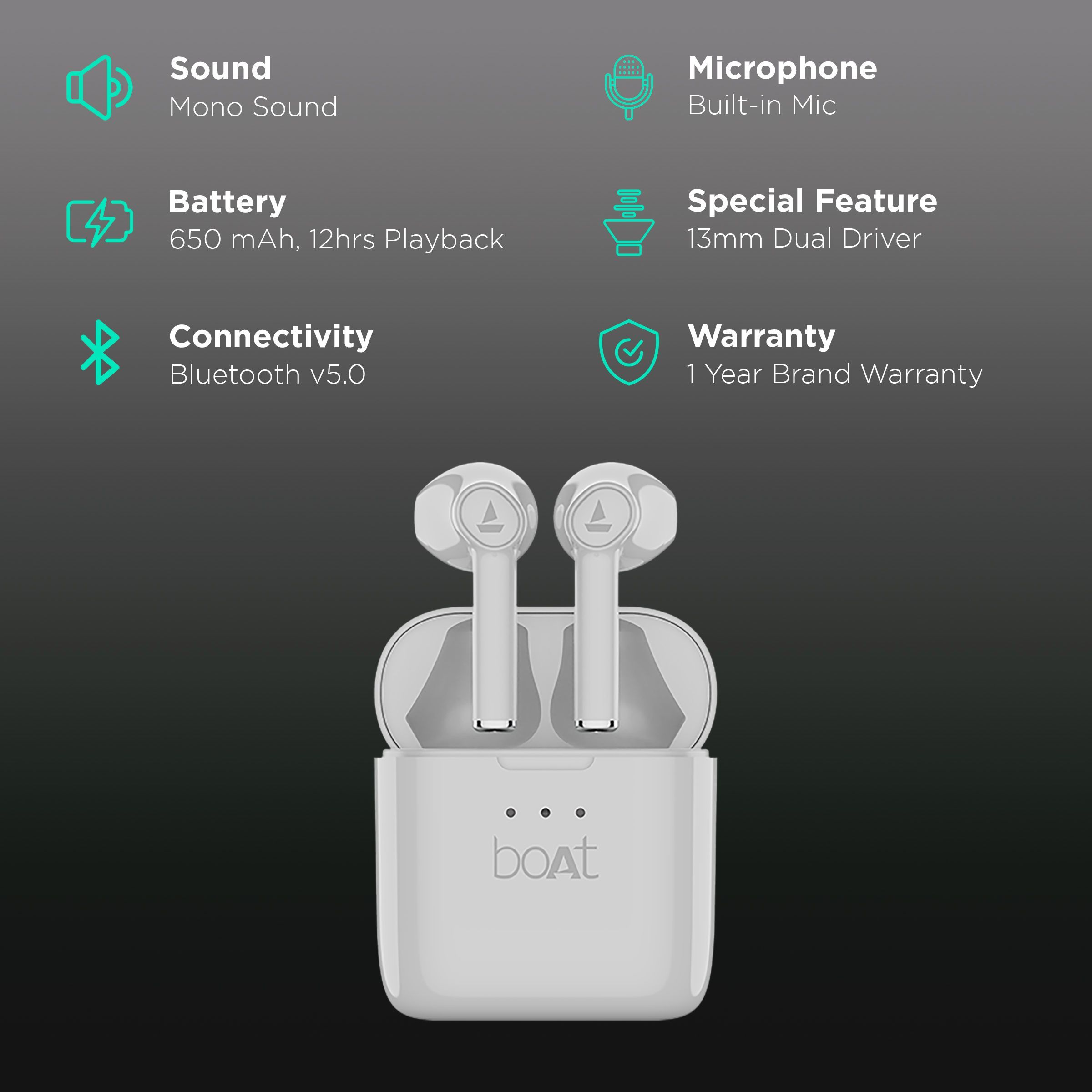 boAt Airdopes 138 TWS Earbuds ( Voice Assistant Supported, Ivory White) boAt Airdopes 138 TWS Earbuds ( Voice Assistant Supported, Ivory White)_2