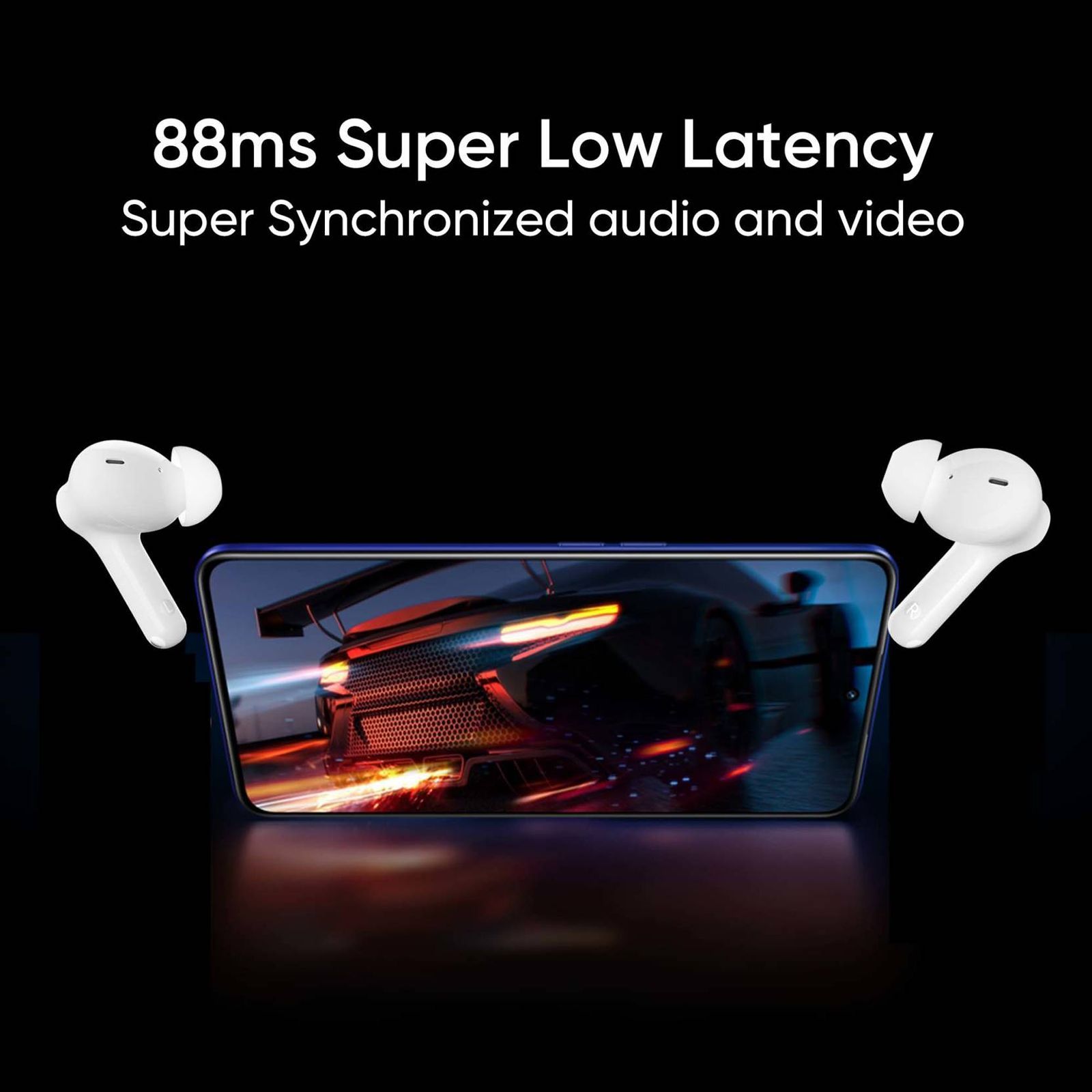 realme Techlife RMA2109 Earbuds with AI Environment Noise Cancellation (IPX5 Water Resistant, Google Fast Pair, White)_9