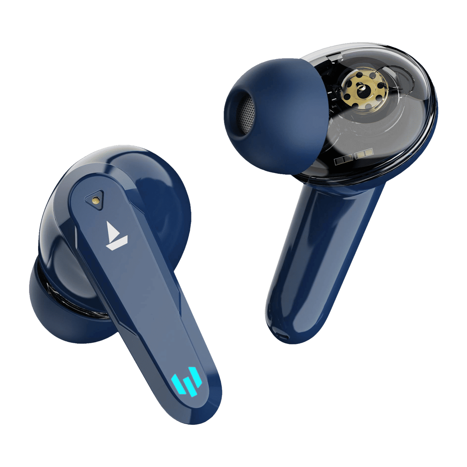 boAt Airdopes 191G TWS Earbuds (IPX5 Water Resistance, Quad Mics, Sports Blue)_3