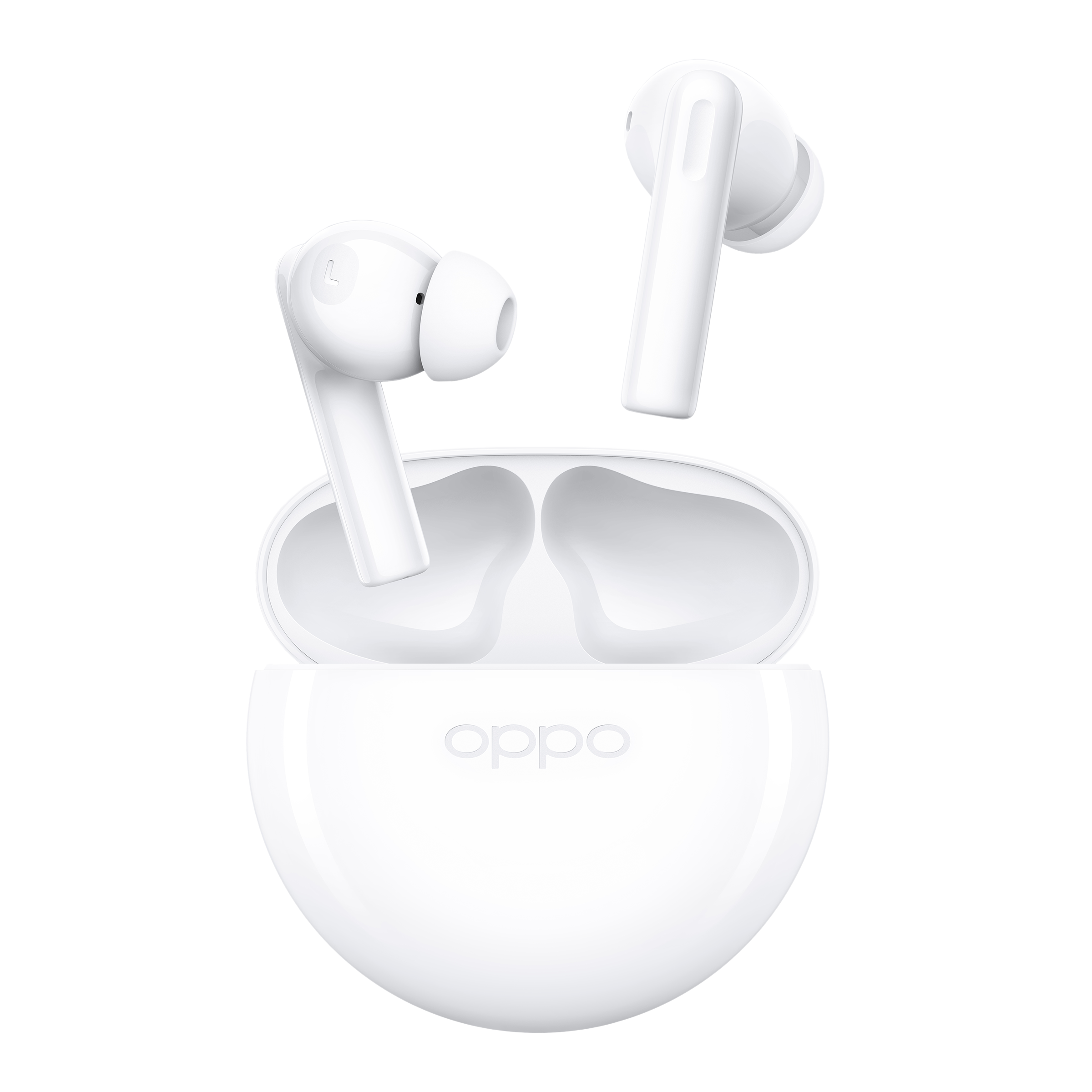 oppo Enco Air2i ETE41 TWS Earbuds with AI Noise Cancellation (IPX4 Dust & Water Resistant, 28 Hours Playtime, White)_1