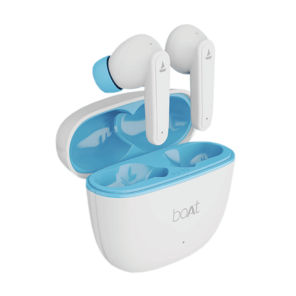 boAt Airdopes 113 TWS Earbuds (IPX4 Sweat Resistance, Beast Mode, Pearl White)_1