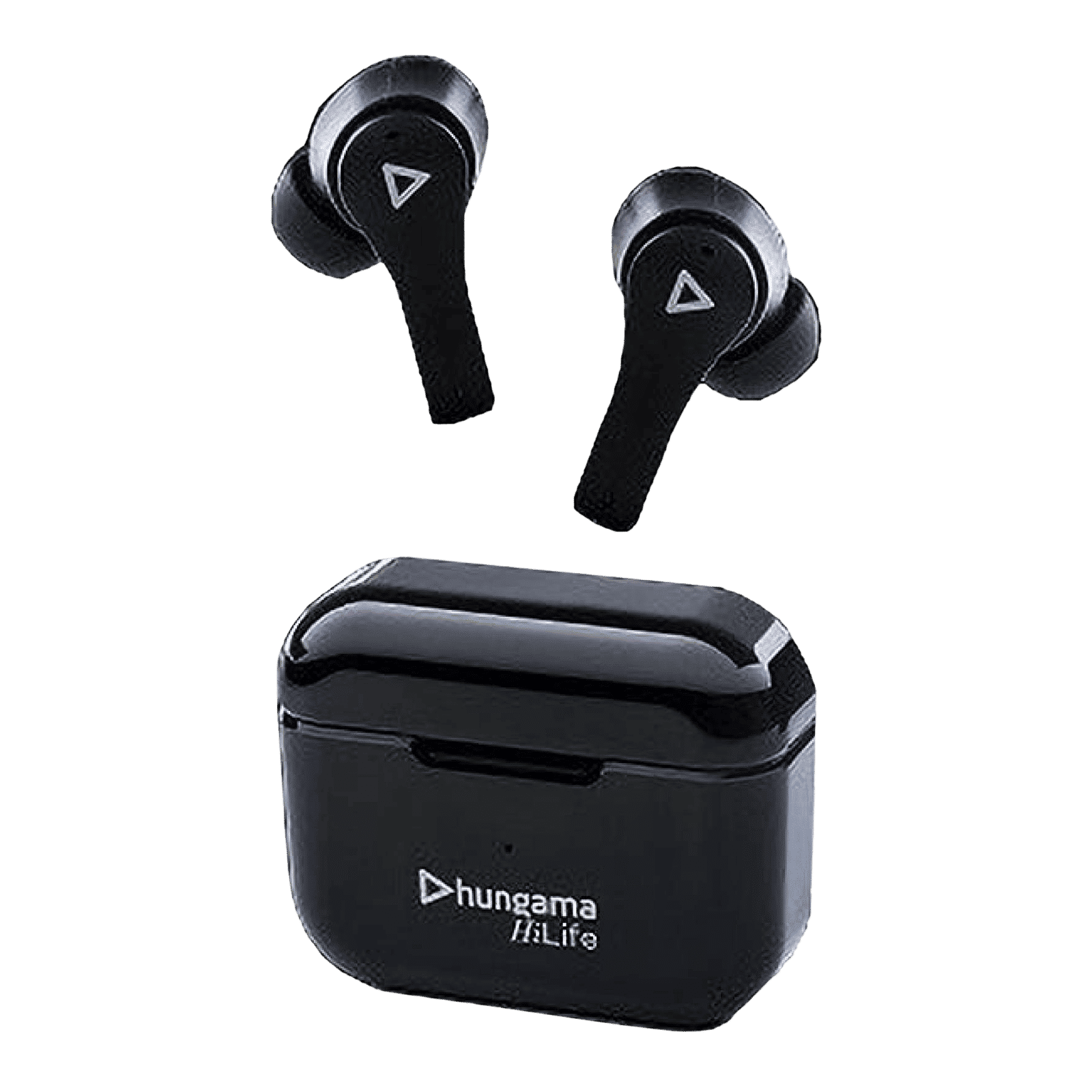 Hungama HiLife Bounce 301 TWS Earbuds (IPX4 Water & Sweat Resistant, Upto 40 Hours Playback, Black)_1