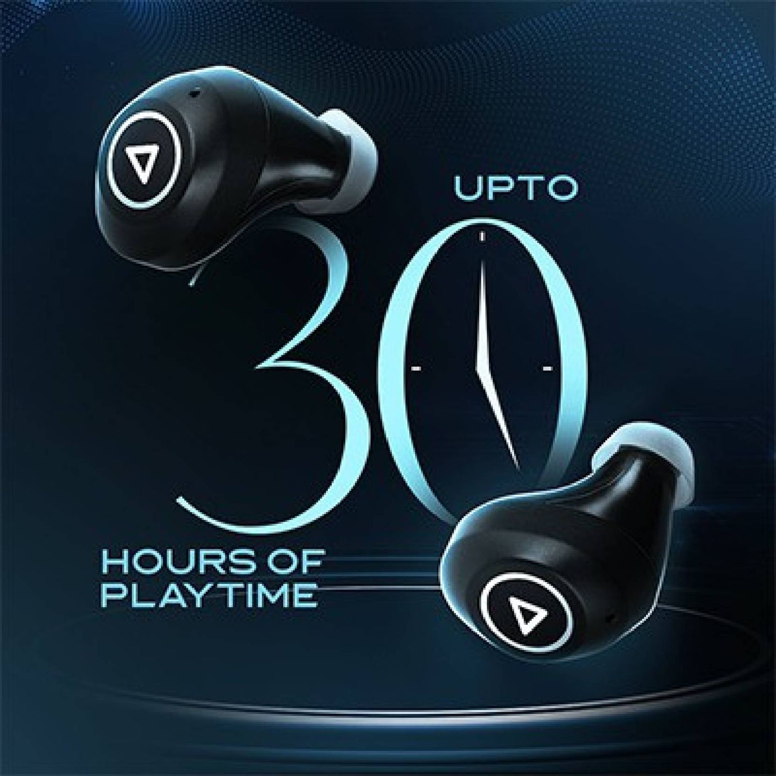 Hungama HiLife Bounce 101 TWS Earbuds (IPX4 Water Resistant, Upto 30 Hours Playback, Black) Hungama HiLife Bounce 101 TWS Earbuds (IPX4 Water Resistant, Upto 30 Hours Playback, Black)_3