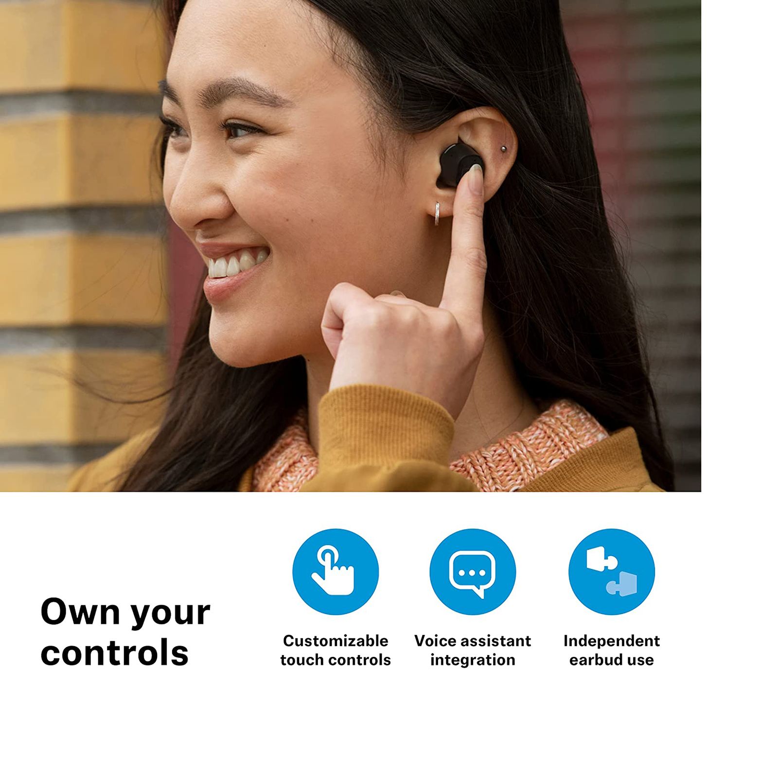 SENNHEISER CX Plus Special Edition 509247 TWS Earbuds with Active Noise Cancellation (IPX4 Splash Resistant, Upto 24 Hours Playback, Black)_8