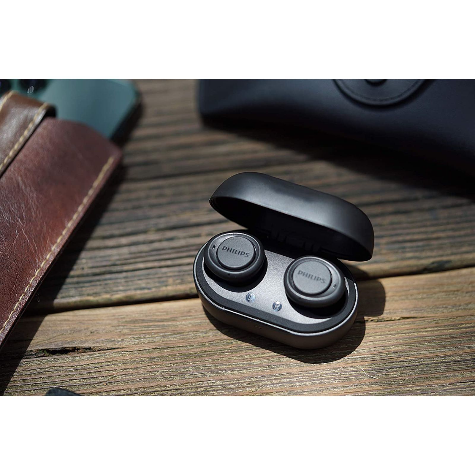 PHILIPS TAT1215 TWS Earbuds (IPX4 Splash & Sweat Resistant, Upto 18 Hours Playback, Black)_10