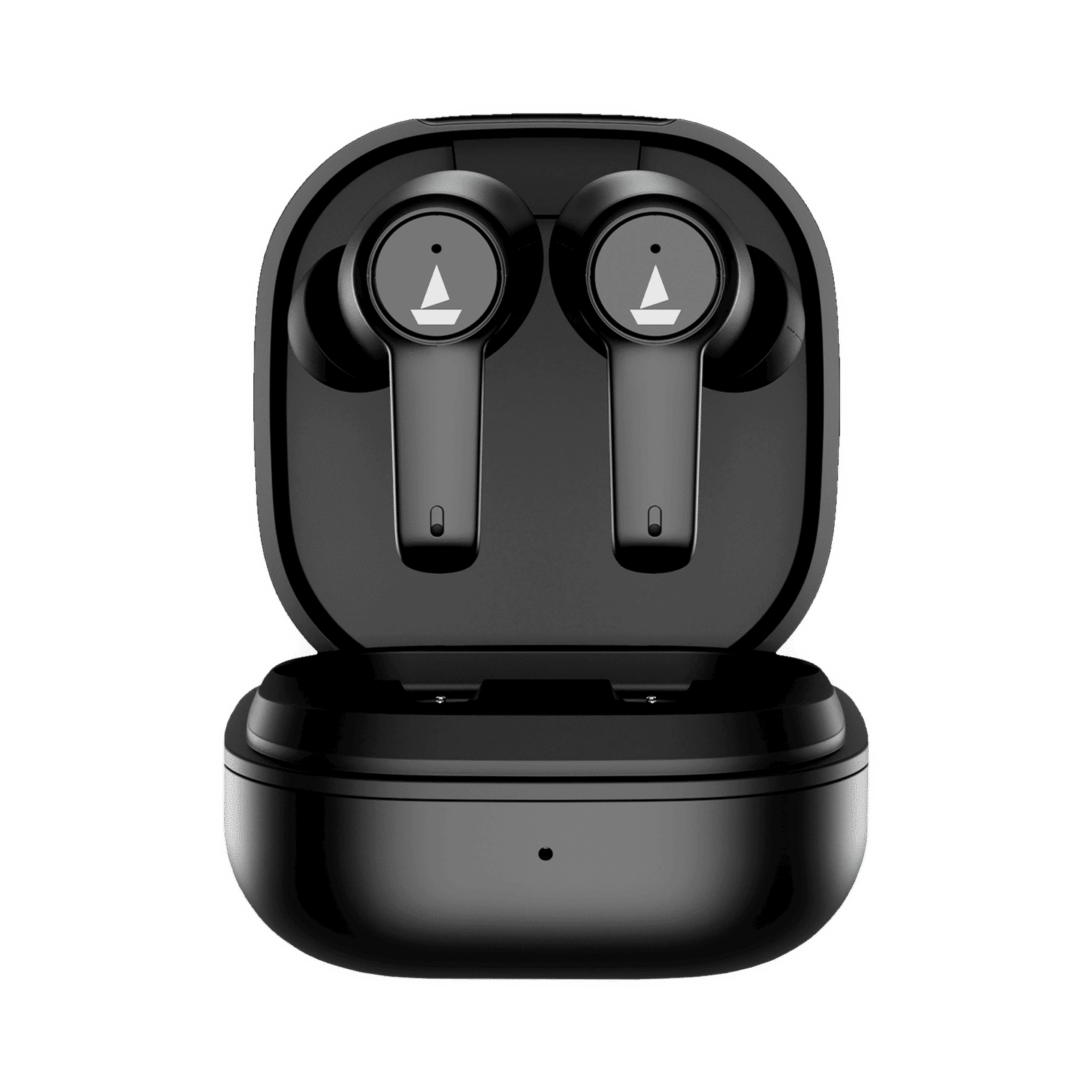 boAt Airdopes 418 TWS Earbuds with Active Noise Cancellation (IPX4 Water Resistant, IWP Technology, Black Storm)_1