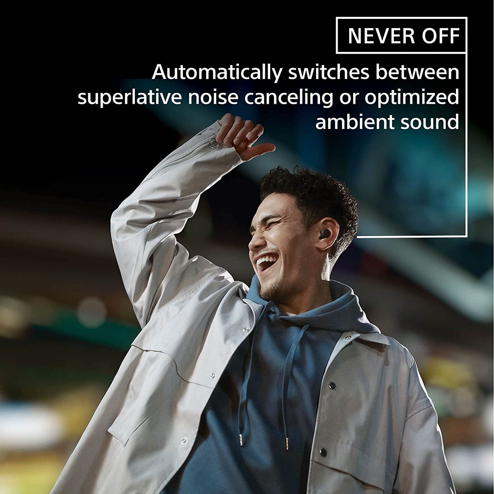 SONY LinkBuds S WF-LS900N/WCIN TWS Earbuds with Active Noise Cancellation (IPX4 Waterproof, 360 Reality Audio, White)_6