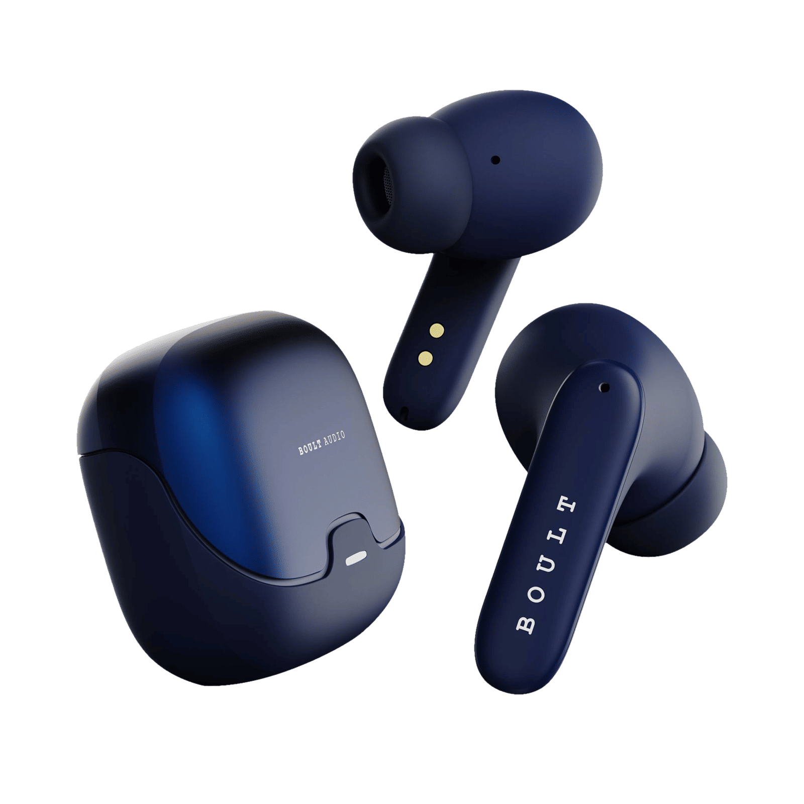 GOBOULT AirBass Z40 TWS Earbuds with Environmental Noise Cancellation (IPX5 Water Resistant, Voice Assistant, Blue)_1
