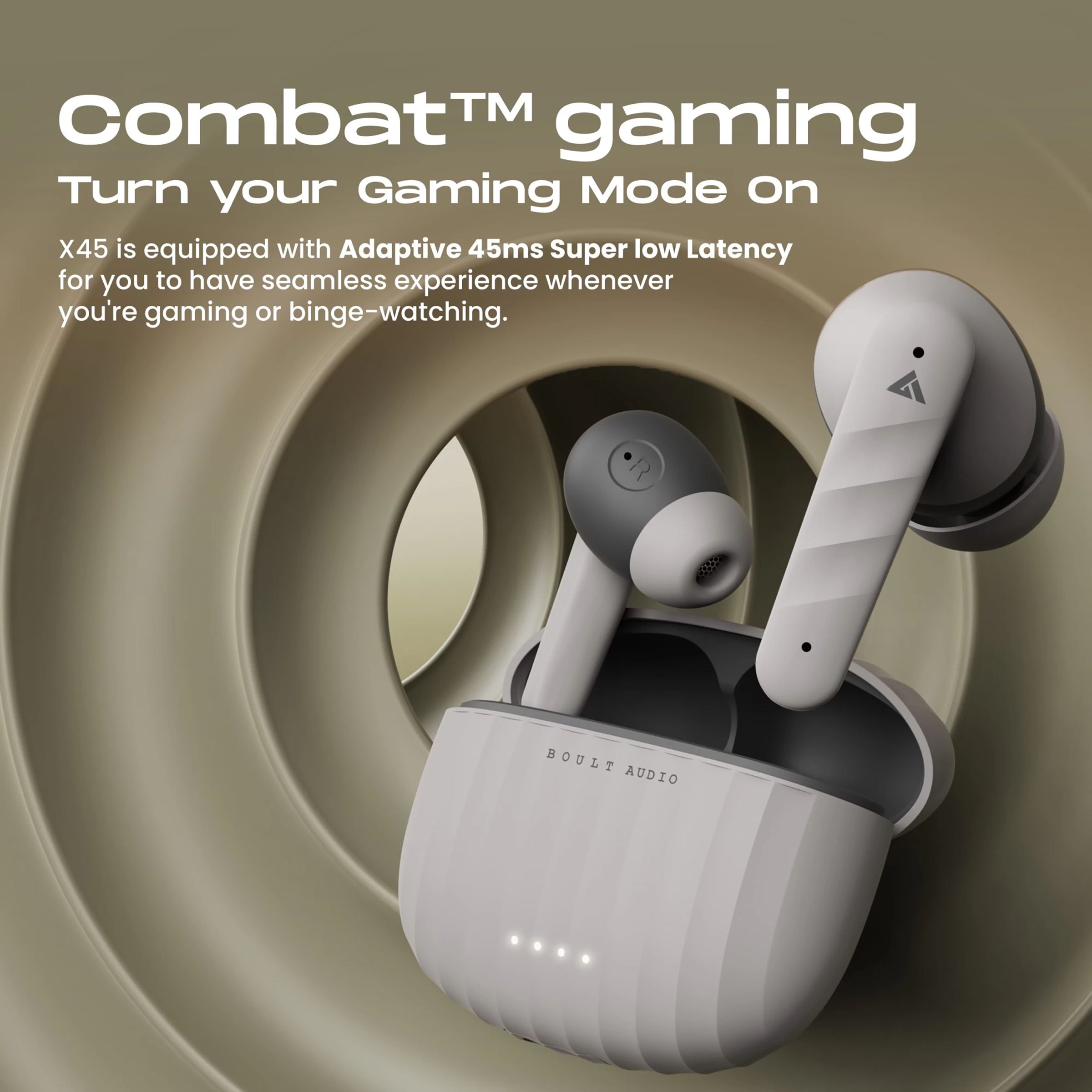 GOBOULT Airbass X45 TWS Earbuds with Environmental Noise Cancellation (IPX5 Water Resistant, 40 Hours Playtime, Grey) GOBOULT Airbass X45 TWS Earbuds with Environmental Noise Cancellation (IPX5 Water Resistant, 40 Hours Playtime, Grey)_10