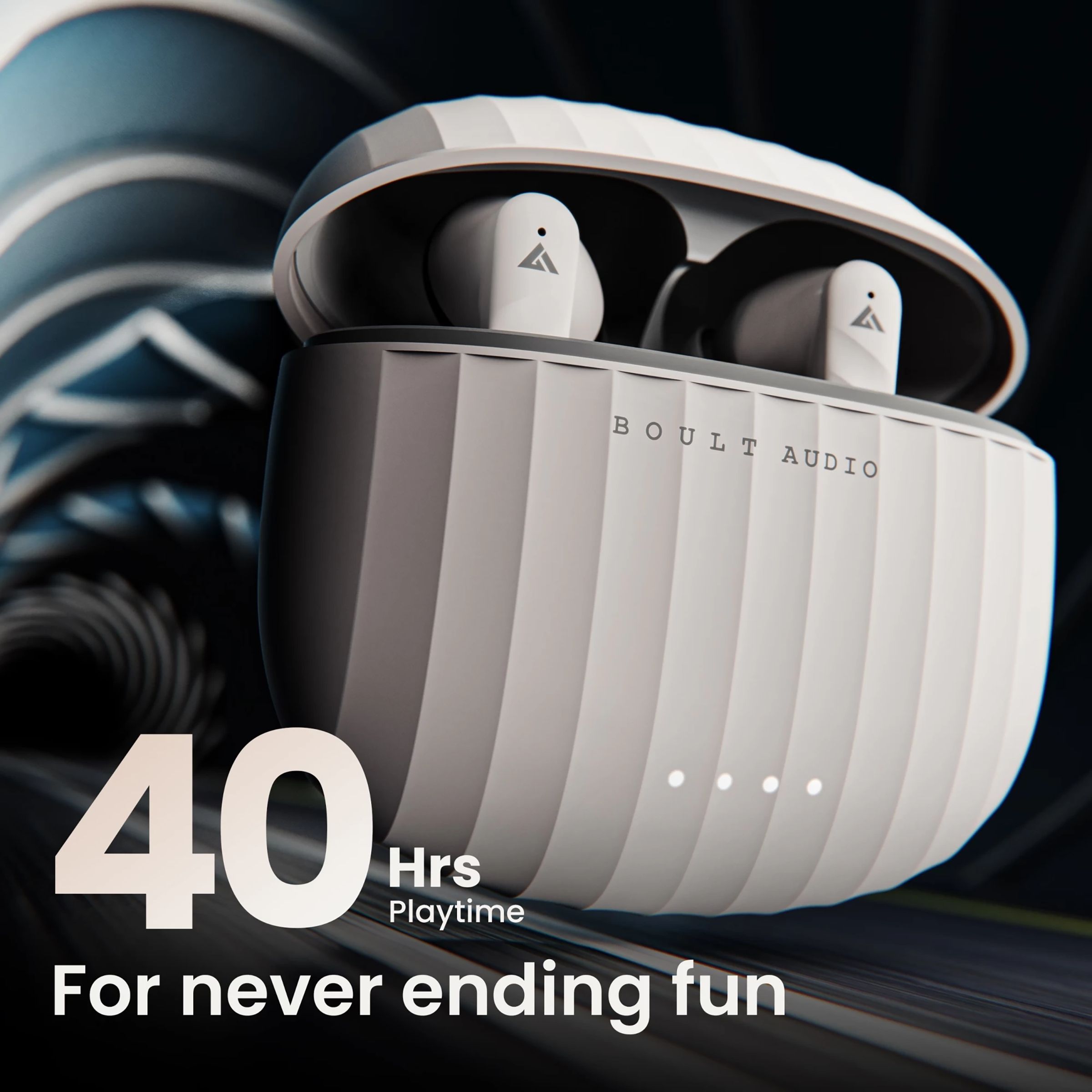 GOBOULT Airbass X45 TWS Earbuds with Environmental Noise Cancellation (IPX5 Water Resistant, 40 Hours Playtime, Grey) GOBOULT Airbass X45 TWS Earbuds with Environmental Noise Cancellation (IPX5 Water Resistant, 40 Hours Playtime, Grey)_11