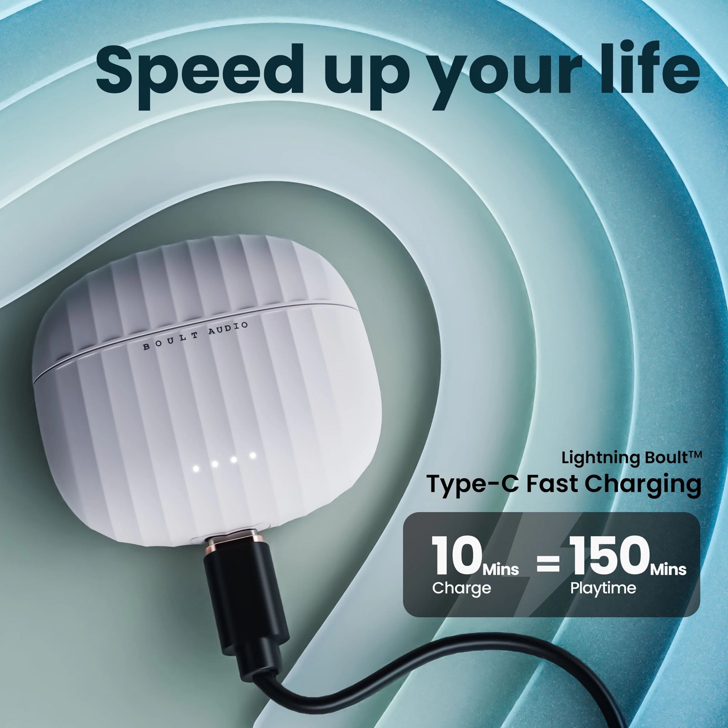 GOBOULT Airbass X45 TWS Earbuds with Environmental Noise Cancellation (IPX5 Water Resistant, 40 Hours Playtime, Grey) GOBOULT Airbass X45 TWS Earbuds with Environmental Noise Cancellation (IPX5 Water Resistant, 40 Hours Playtime, Grey)_12