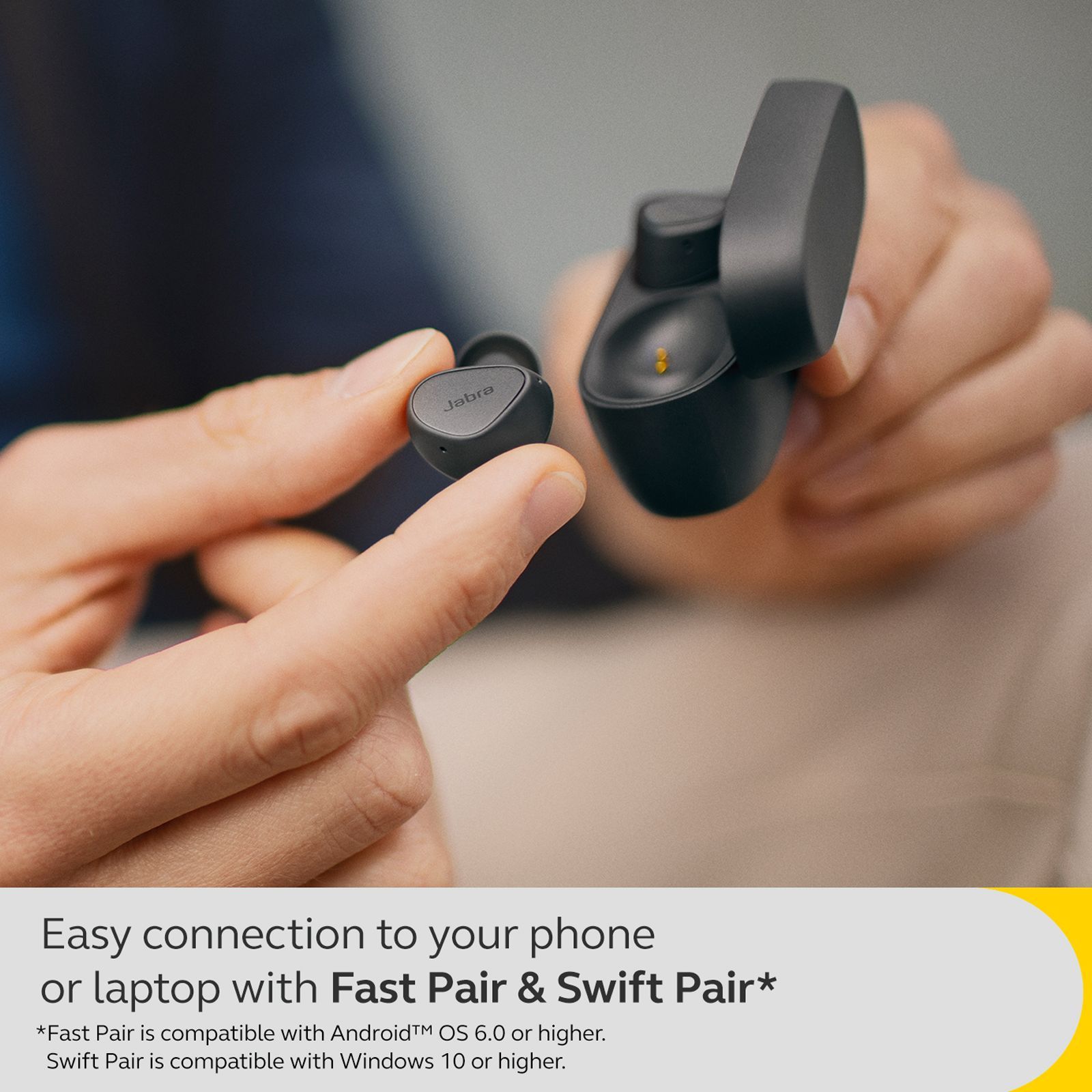 Jabra Elite 4 TWS Earbuds with Active Noise Cancellation (IP55 Water Resistant, Voice Assistant Enabled, Grey)_8