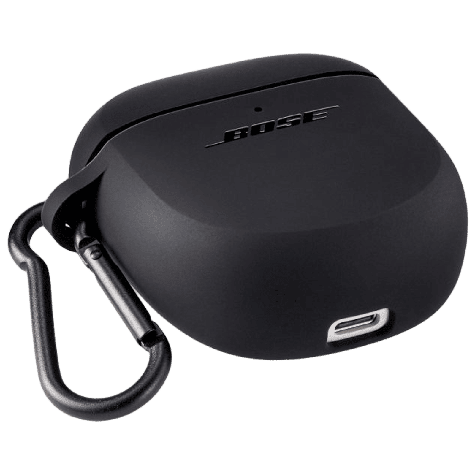 BOSE QuietComfort Full Case Cover (Metal Carabiner, QCII COVER BLKWW, Triple Black)_2