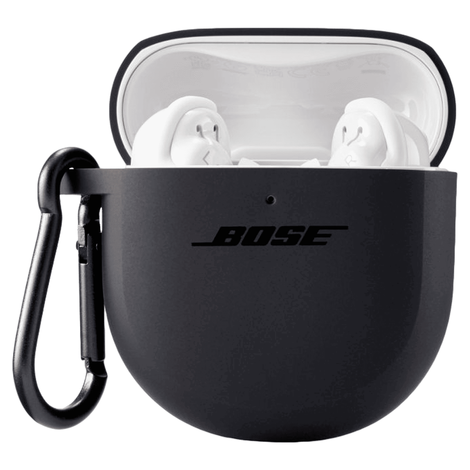 BOSE QuietComfort Full Case Cover (Metal Carabiner, QCII COVER BLKWW, Triple Black)_3