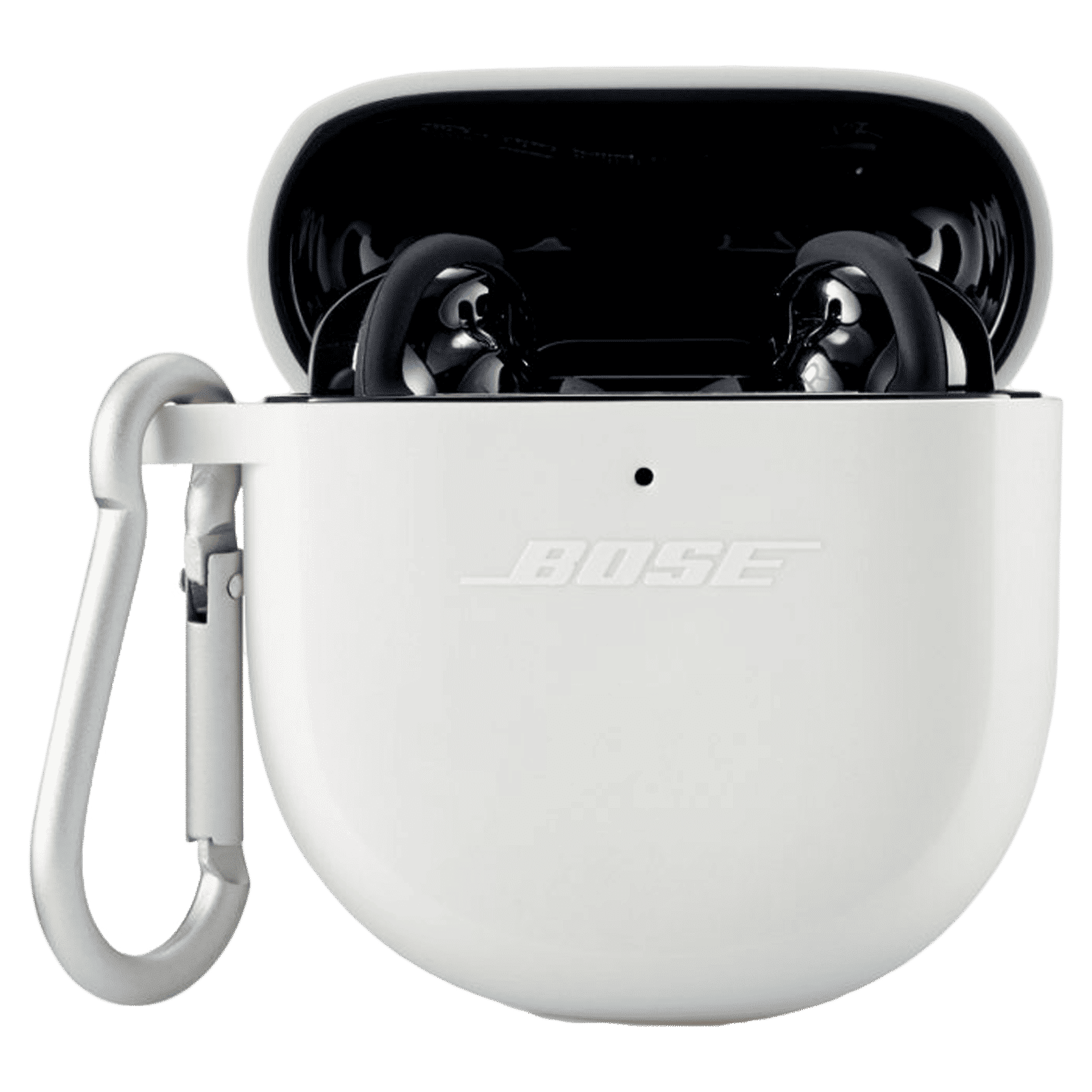 BOSE QuietComfort Full Case Cover (Metal Carabiner, QCII COVER SOAPSTN, Soapstone)_3