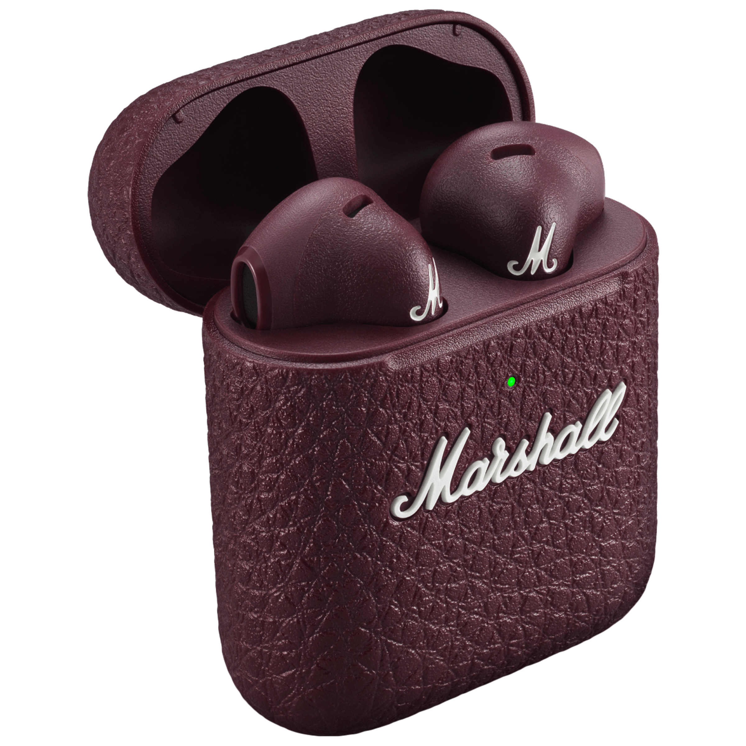 Marshall Minor III MS-MIN3BT TWS Earbuds (IPX4 Water Resistant, 25 Hours Playback, Burgundy)_4
