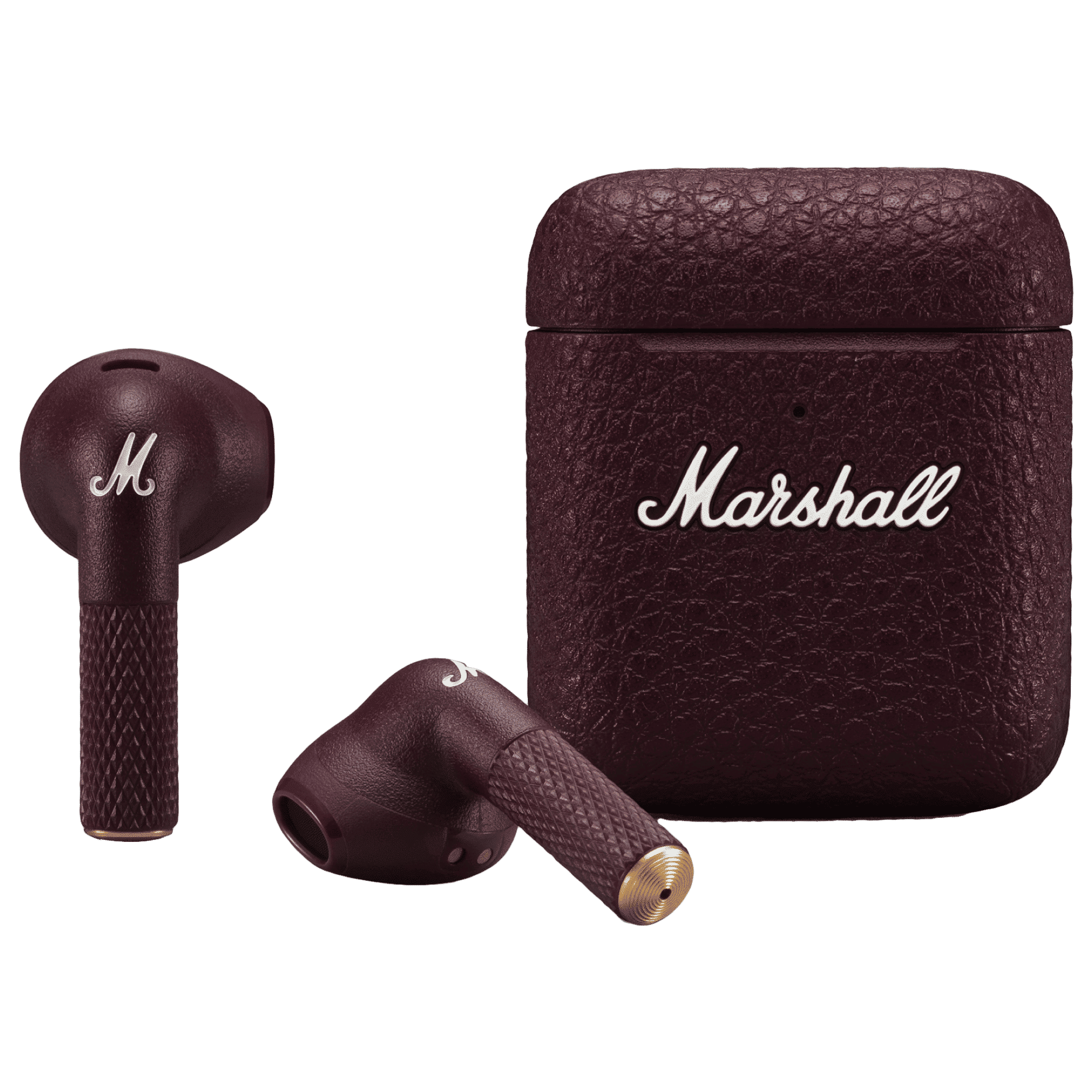 Marshall Minor III MS-MIN3BT TWS Earbuds (IPX4 Water Resistant, 25 Hours Playback, Burgundy)_1